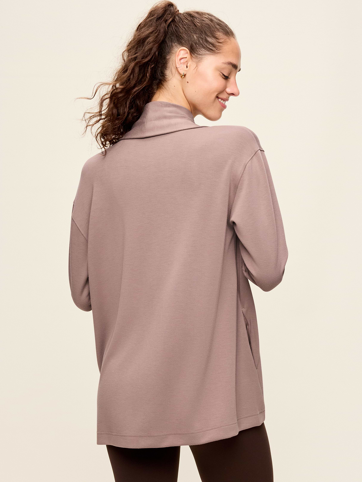 Bounce Lite Open-Front Wrap - Mocha