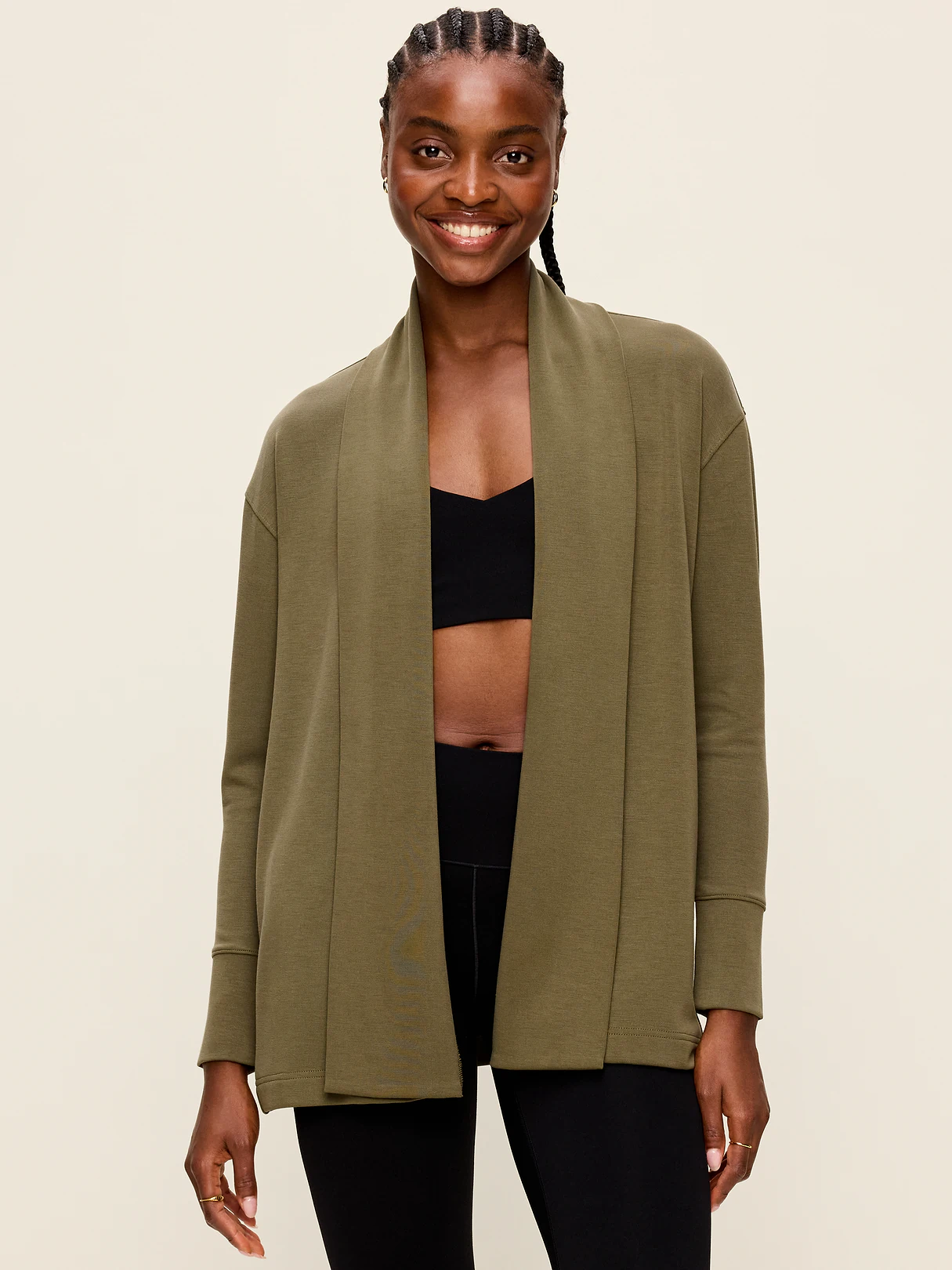 Bounce Lite Open-Front Wrap - Hearthwood