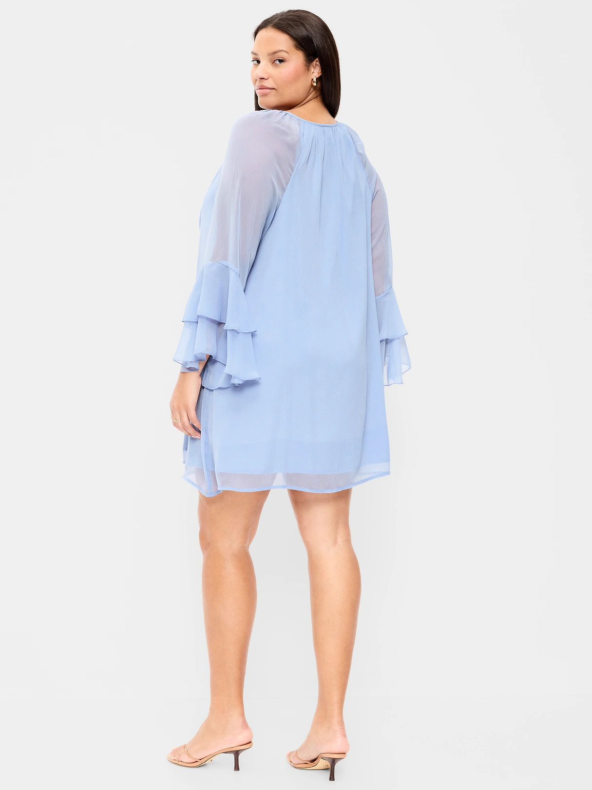 Bell-Sleeve Boho Mini Dress - Shady Lane