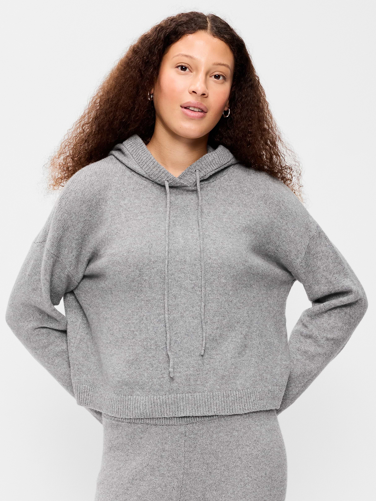 SoSoft Relaxed Pullover Hoodie Sweatshirt - Heather Gray