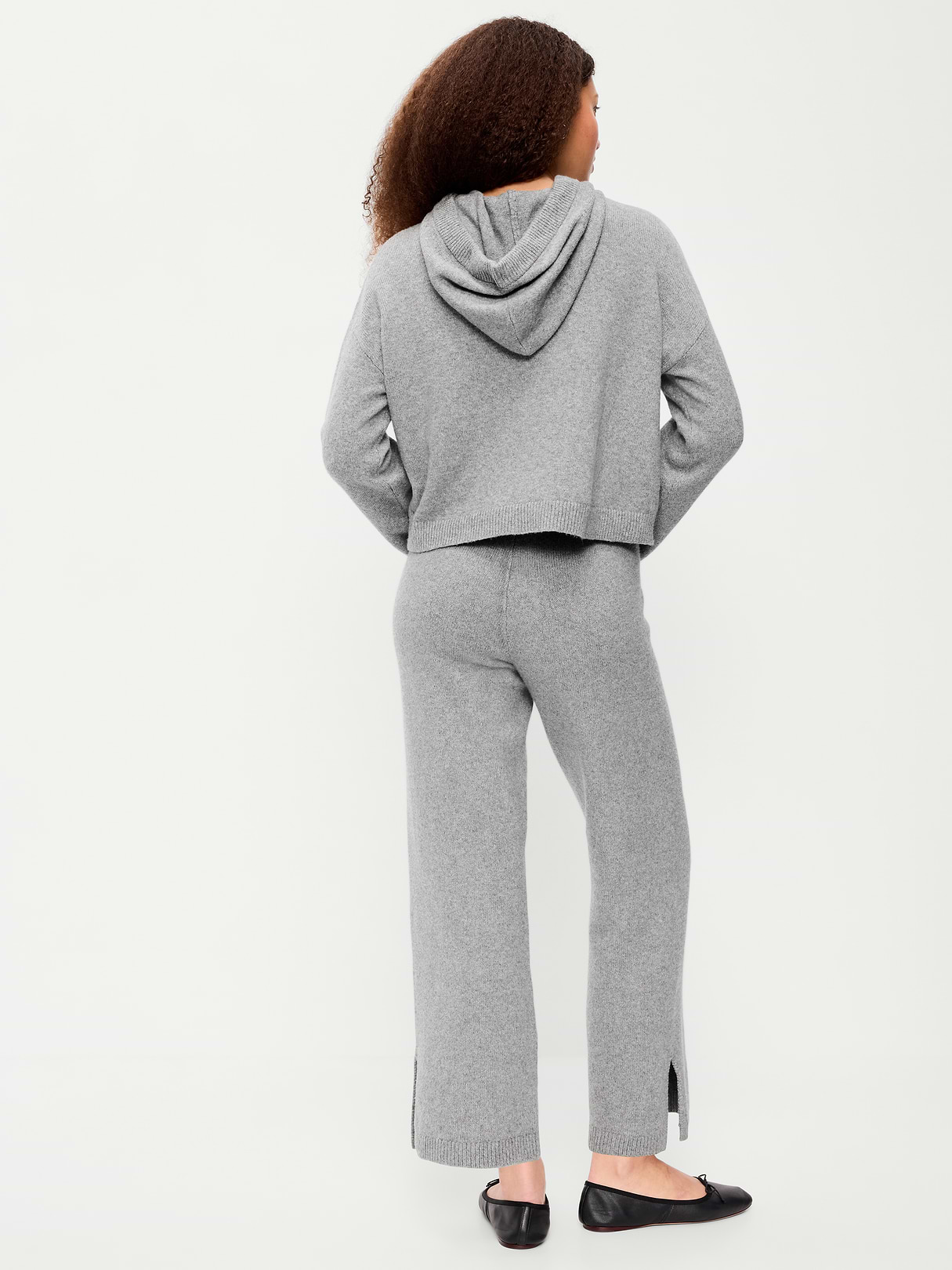 SoSoft Wide-Leg Sweatpants - Heather Gray