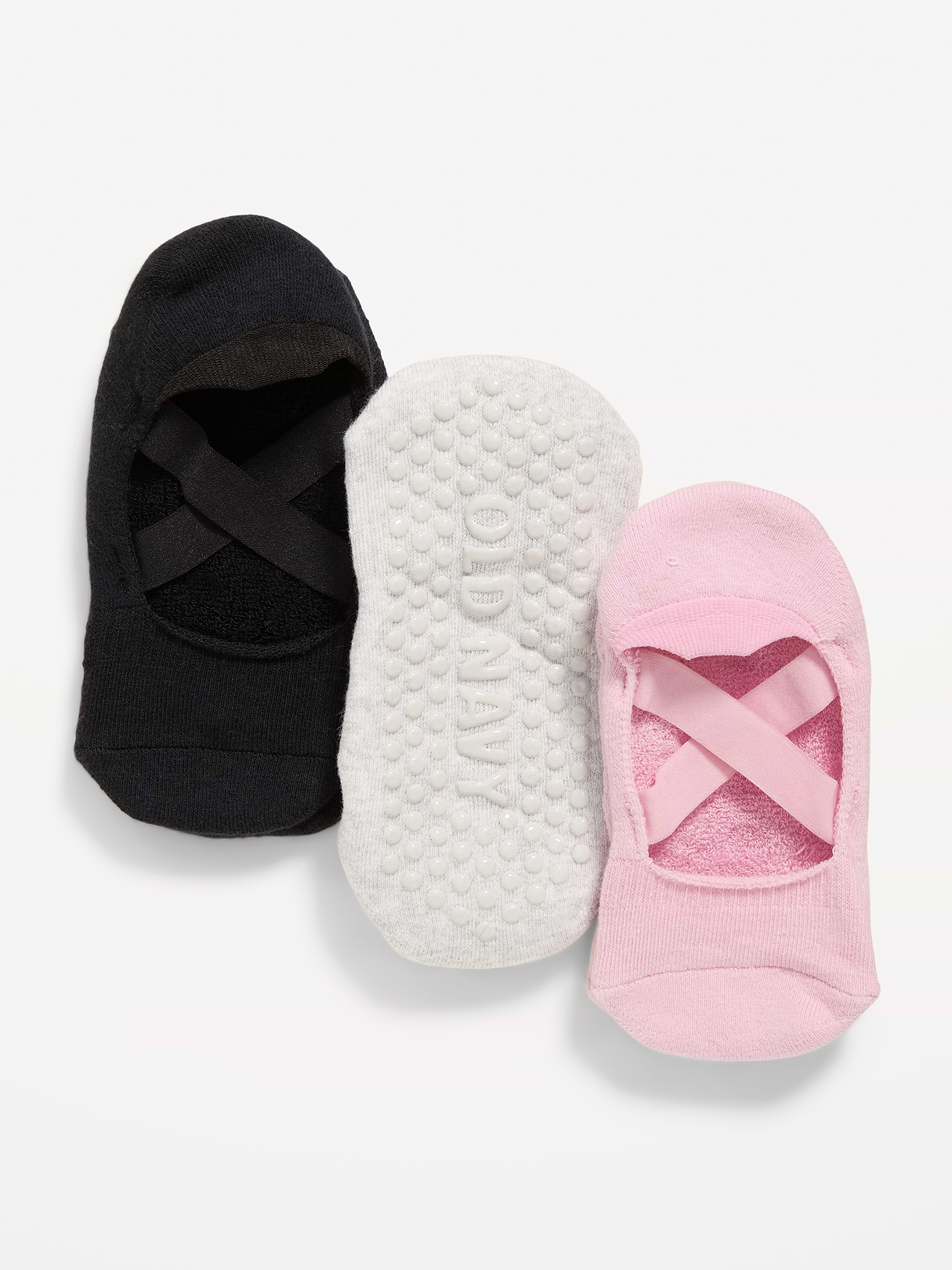 Ballet Socks 3-Pack - Neutral