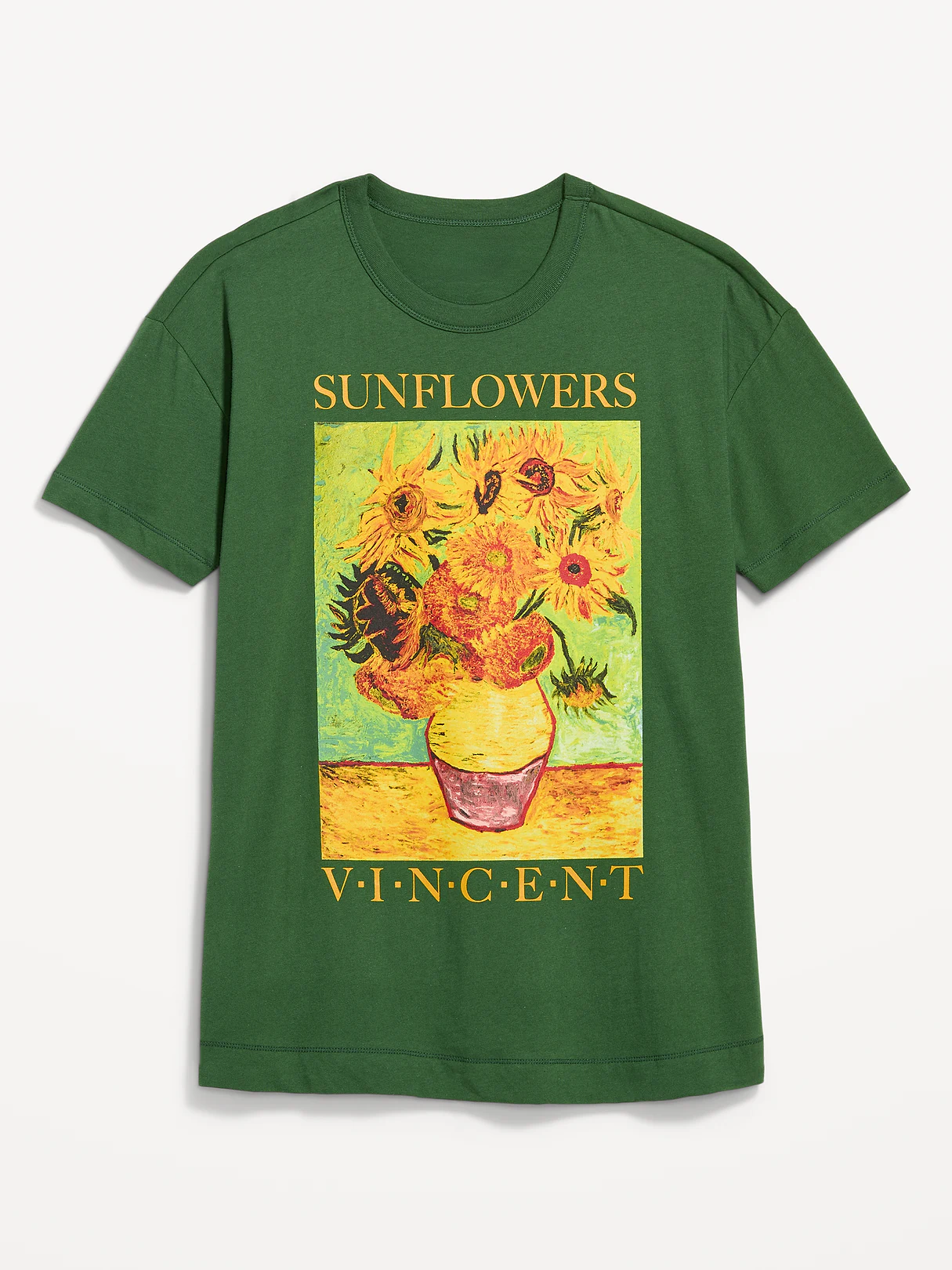 Vincent Van Gogh Oversized Tunic T-Shirt - Pine Grove