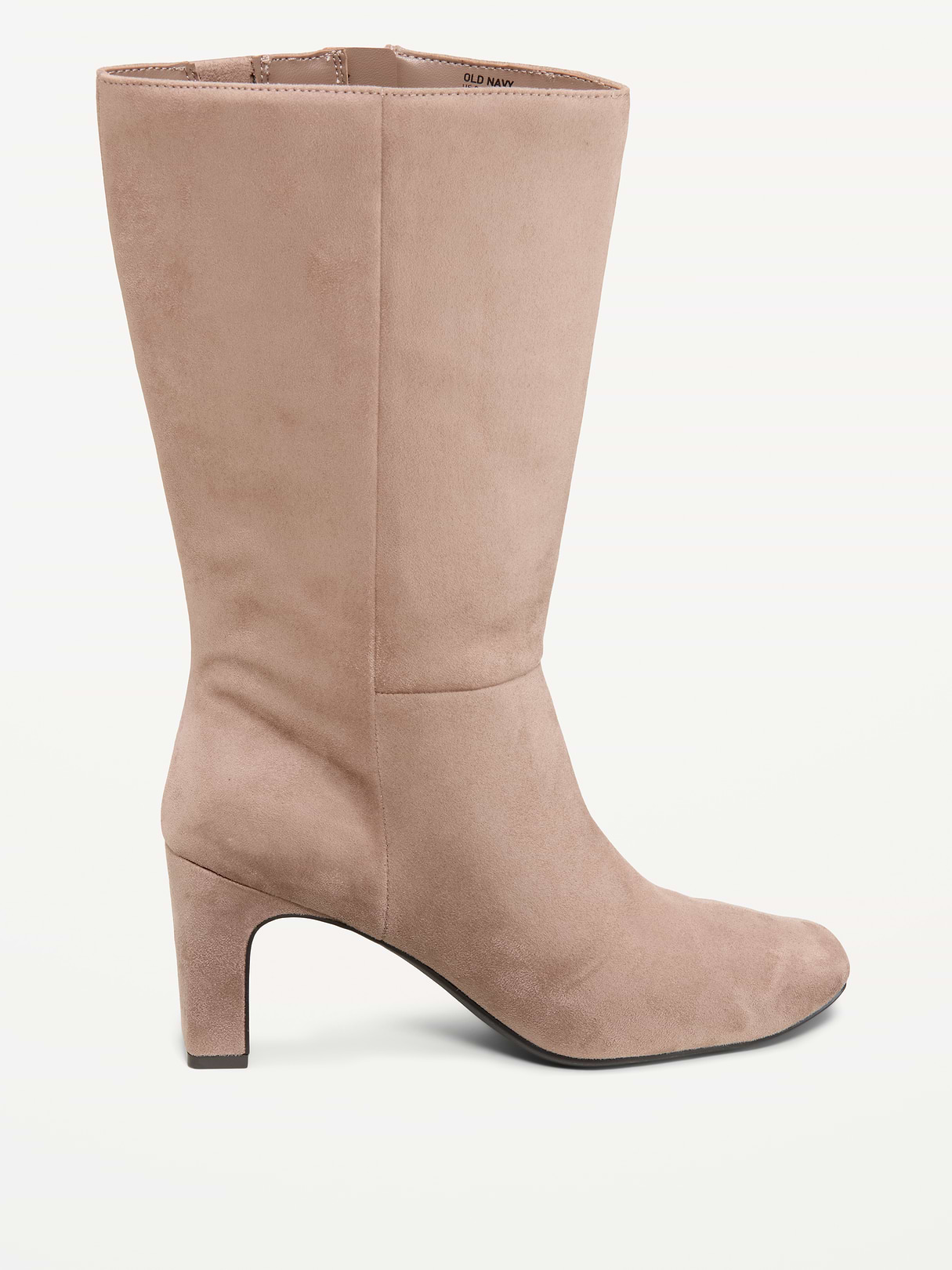 Mid-Calf Square-Toe Boot for Women - Chocolate Malted