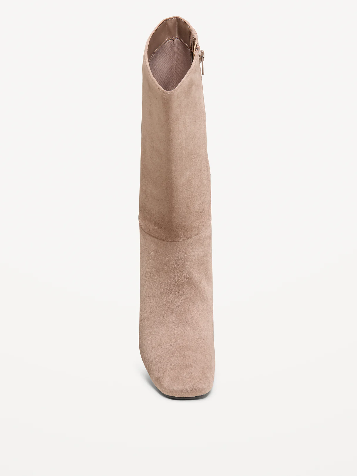 Mid-Calf Square-Toe Boot for Women - Chocolate Malted