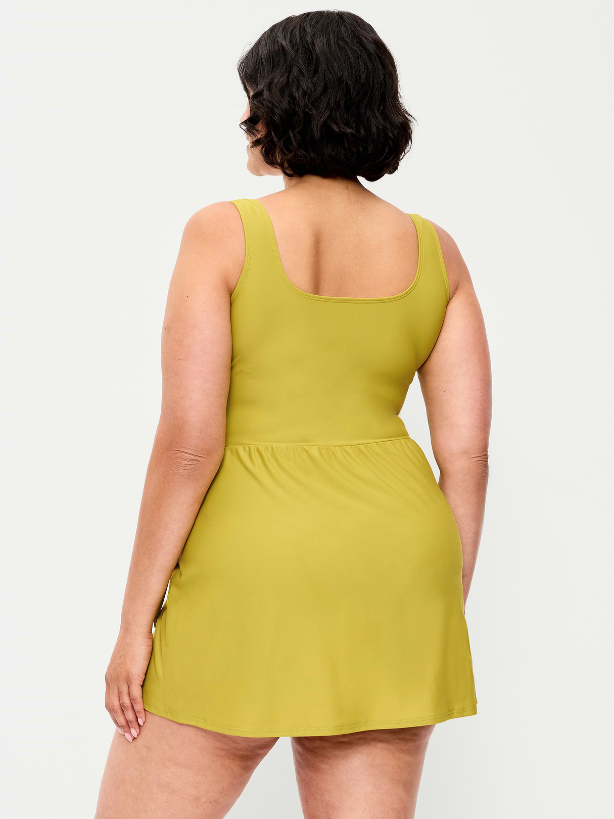 Pique Side-Tie Swim Dress - Lacewing