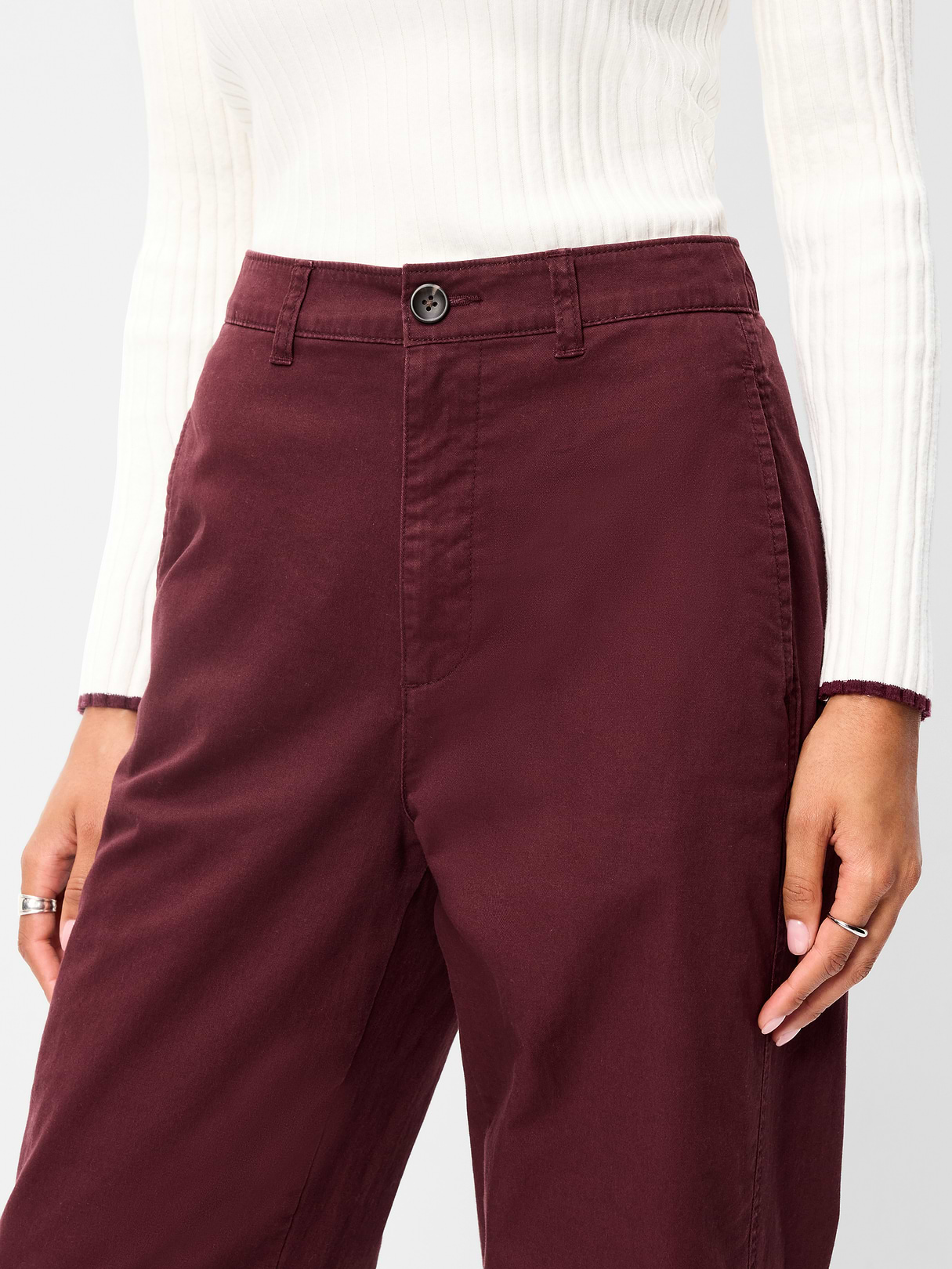 High-Waisted OGC Chino Tapered Straight Pants - Grand Canyon