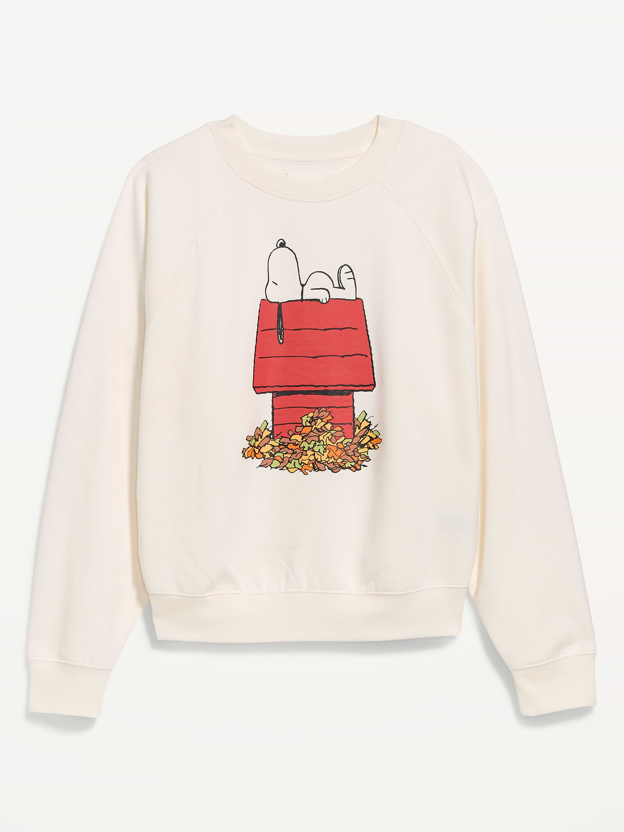 Peanuts™ Oversized Raglan Sweatshirt - Sea Salt