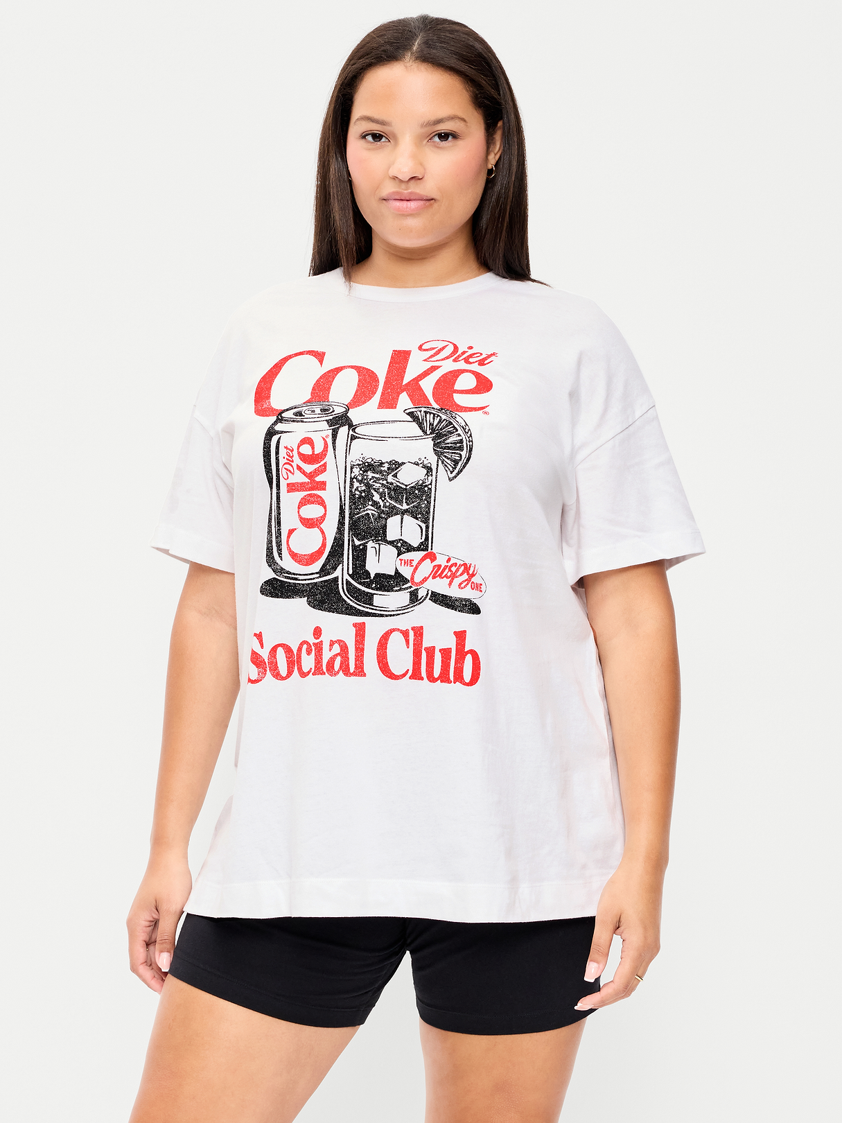 Coca Cola® Oversized Tunic T-Shirt - Calla Lilies