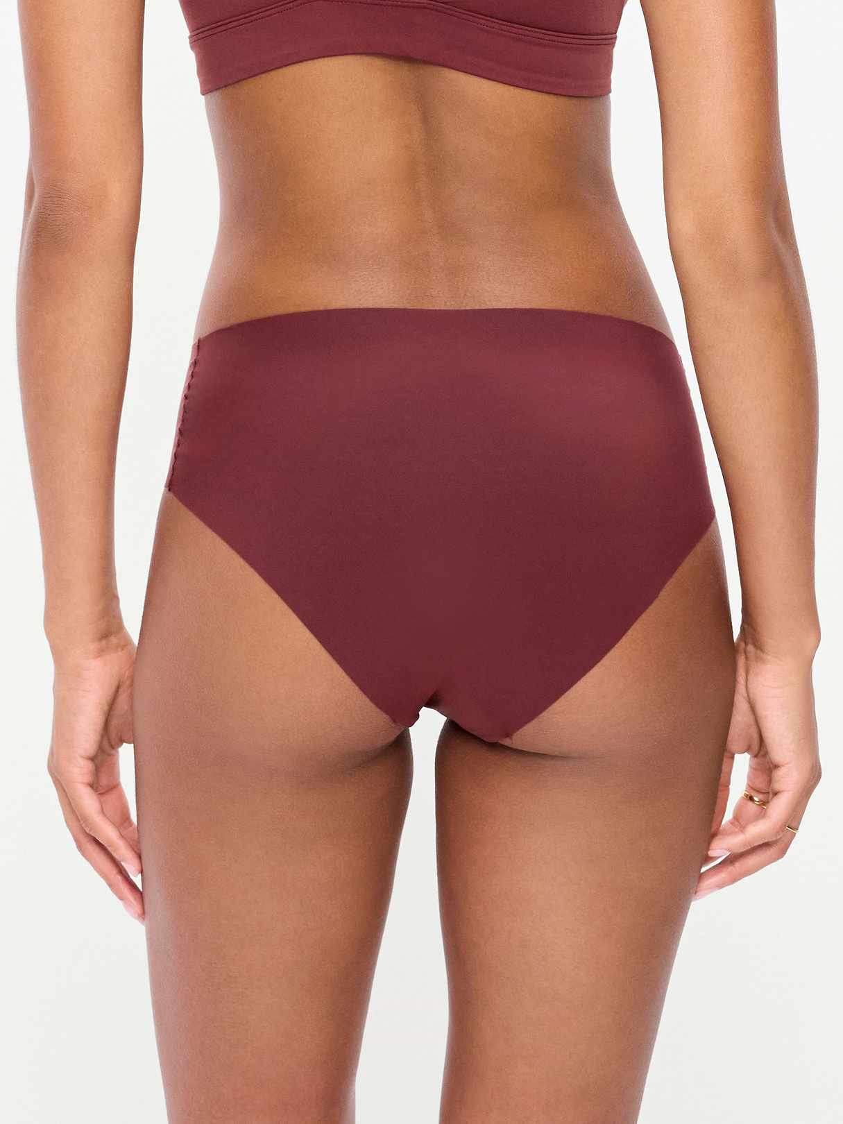 Low-Rise No-Show Hipster Underwear - Reddy Or Not