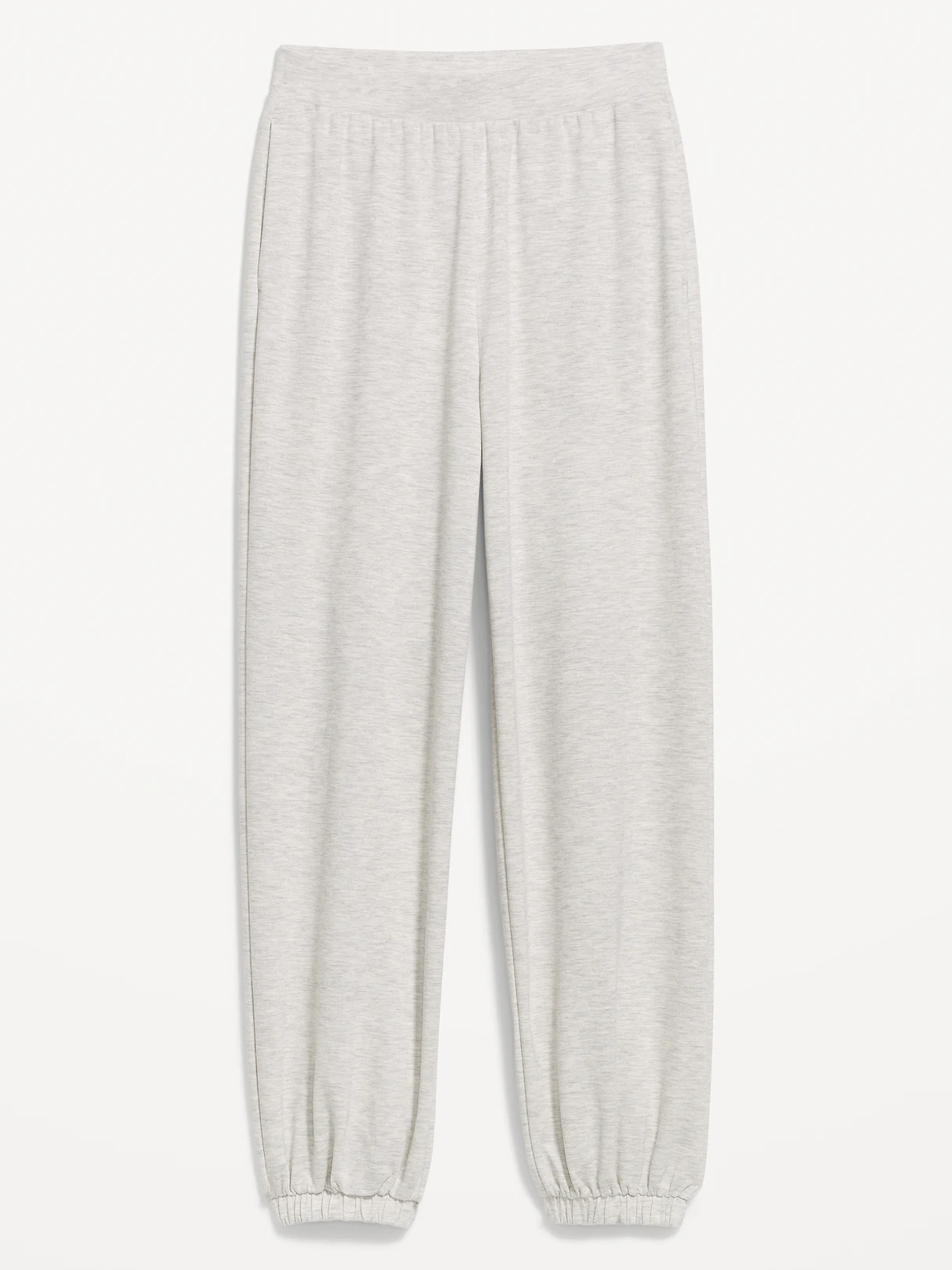 Oversized Bounce Lite Bubble Joggers - Light Gray Heather