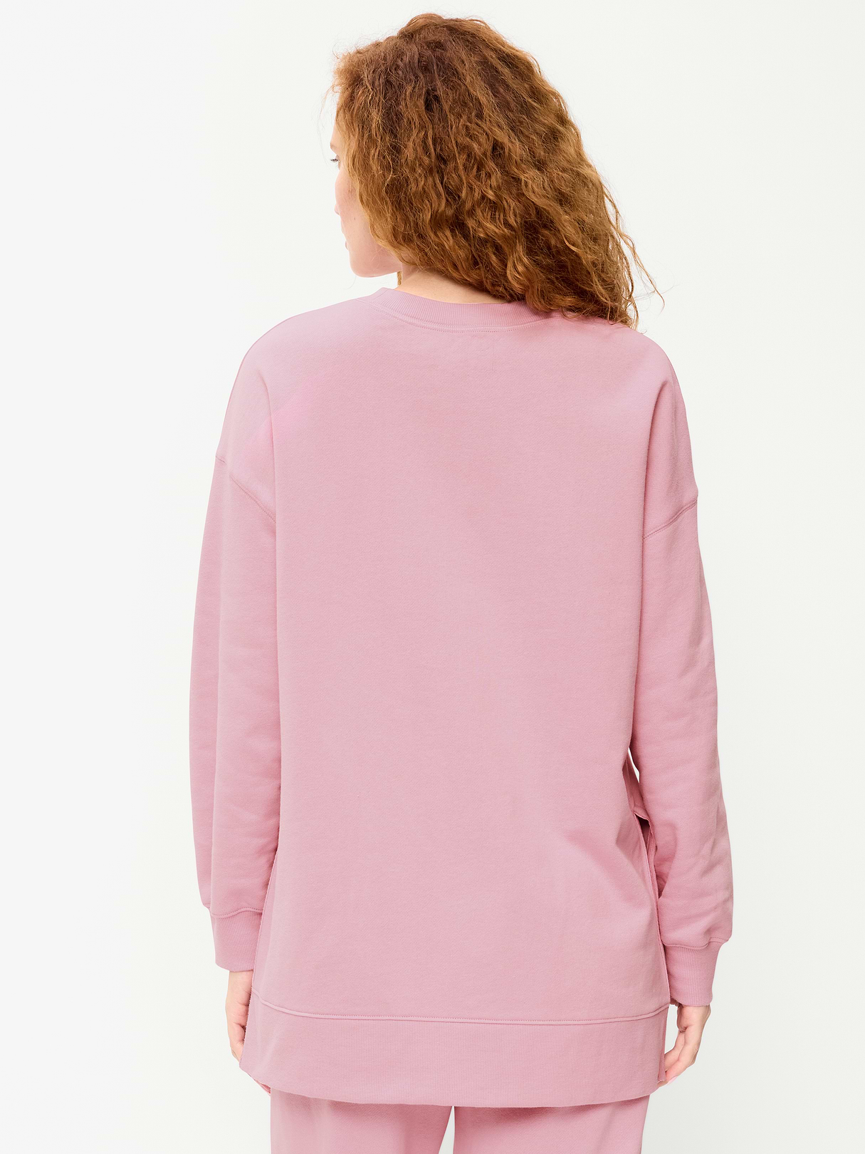 SoComfy Relaxed Tunic Sweatshirt - Bergamot