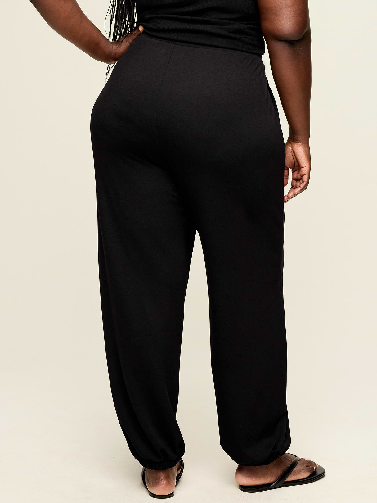 Oversized Bounce Lite Bubble Joggers - Black Jack