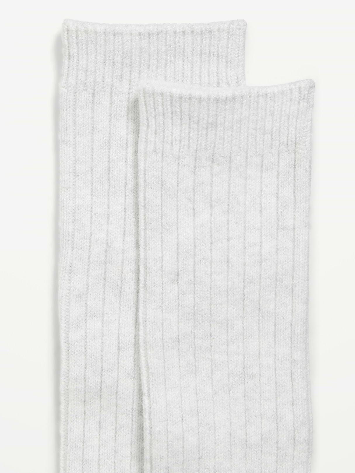 Knee-High Boot Socks for Women - Light Heather Gray