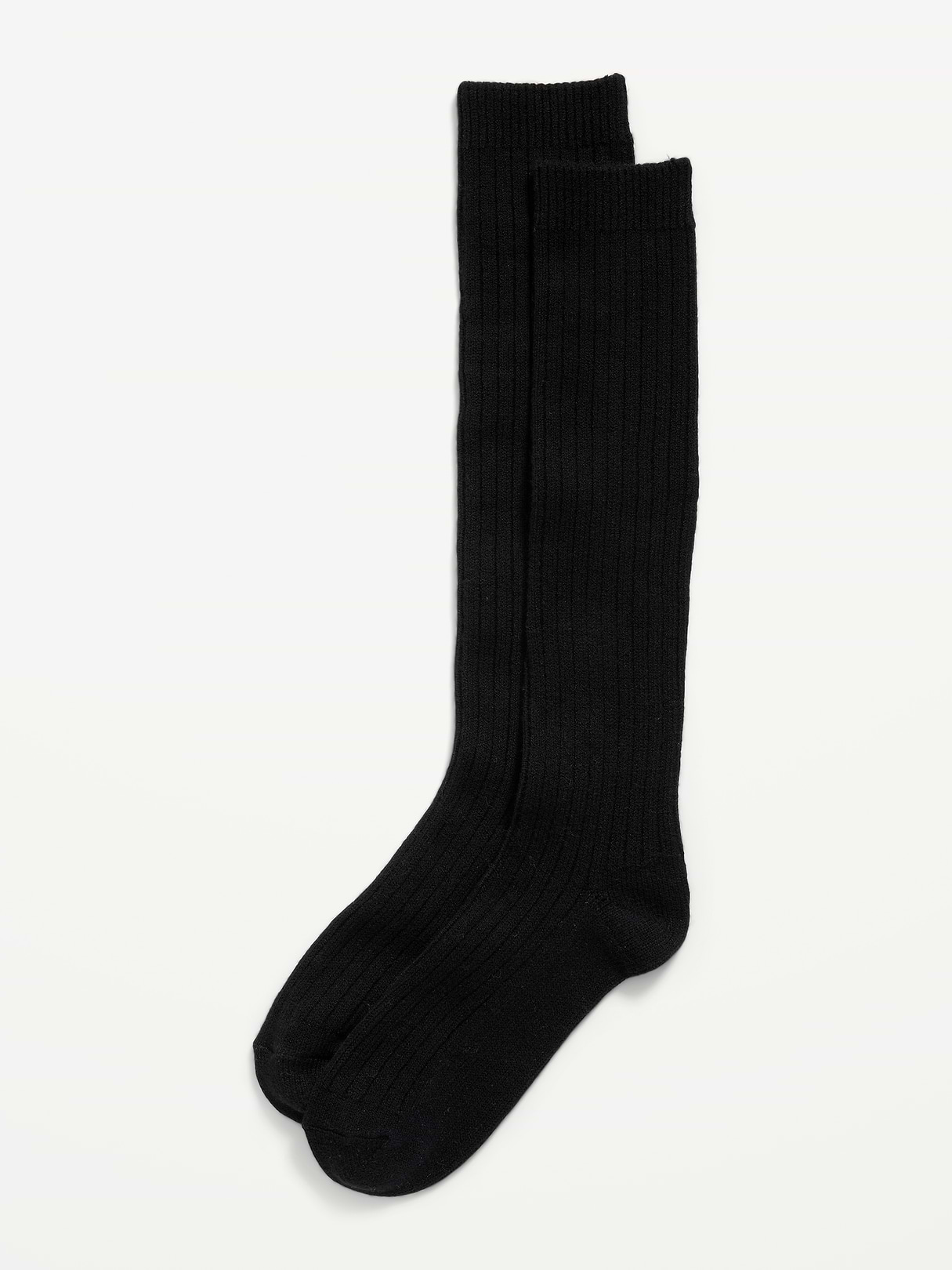 Knee-High Boot Socks for Women - Black Jack