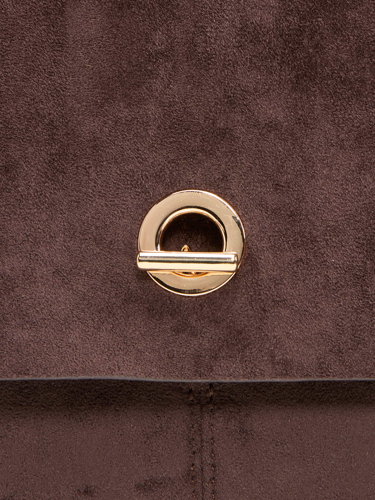 Oversized Slouchy Clutch - Black Coffee