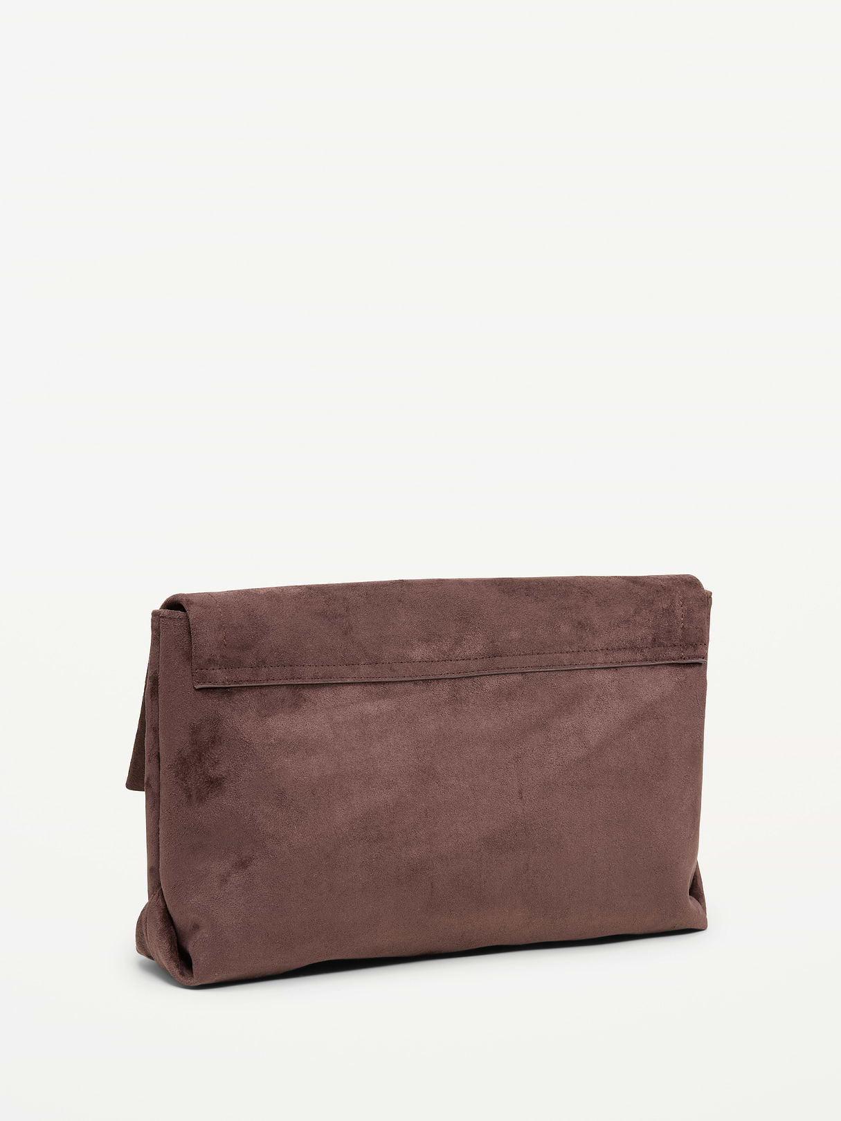 Oversized Slouchy Clutch - Black Coffee