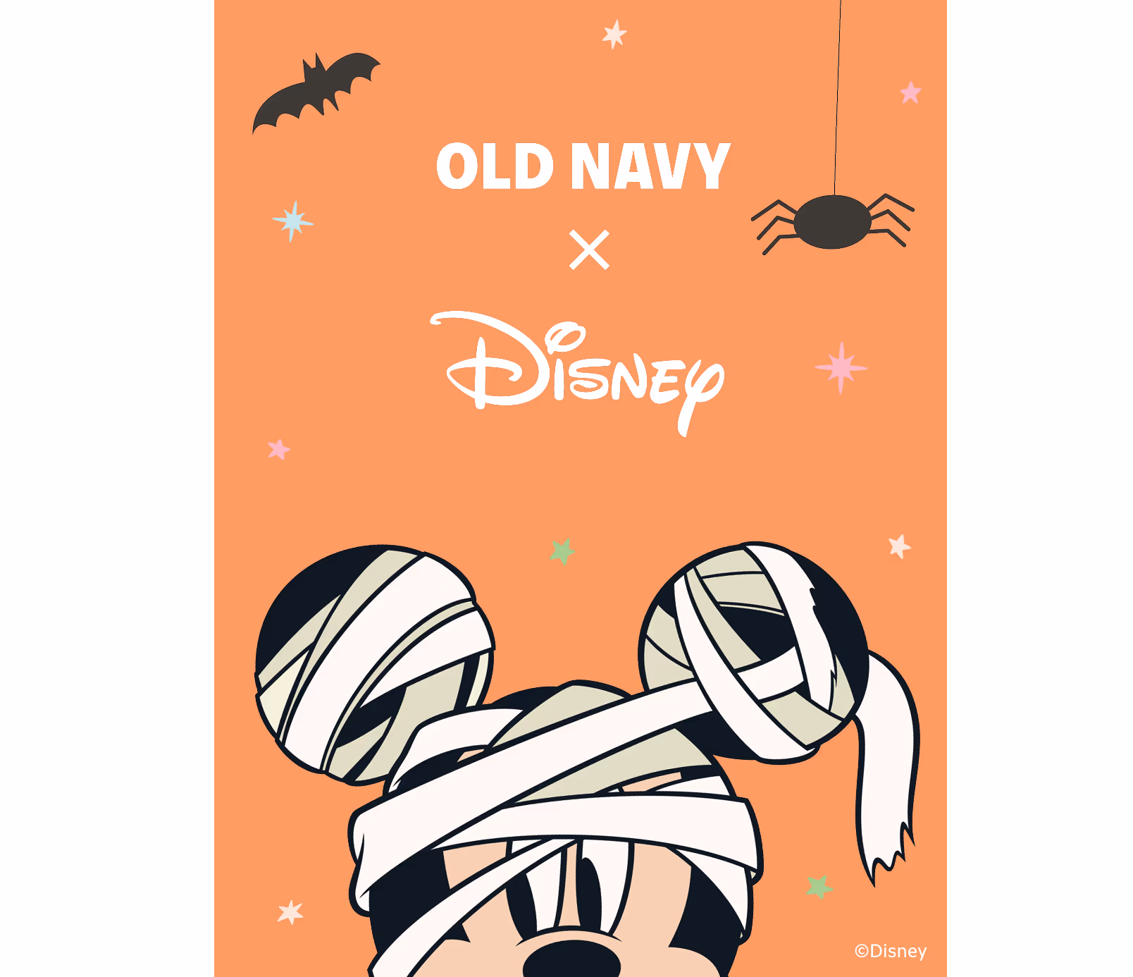 Old Navy x Disney Mickey Mouse Sherpa Slippers for Women - Pumpkin