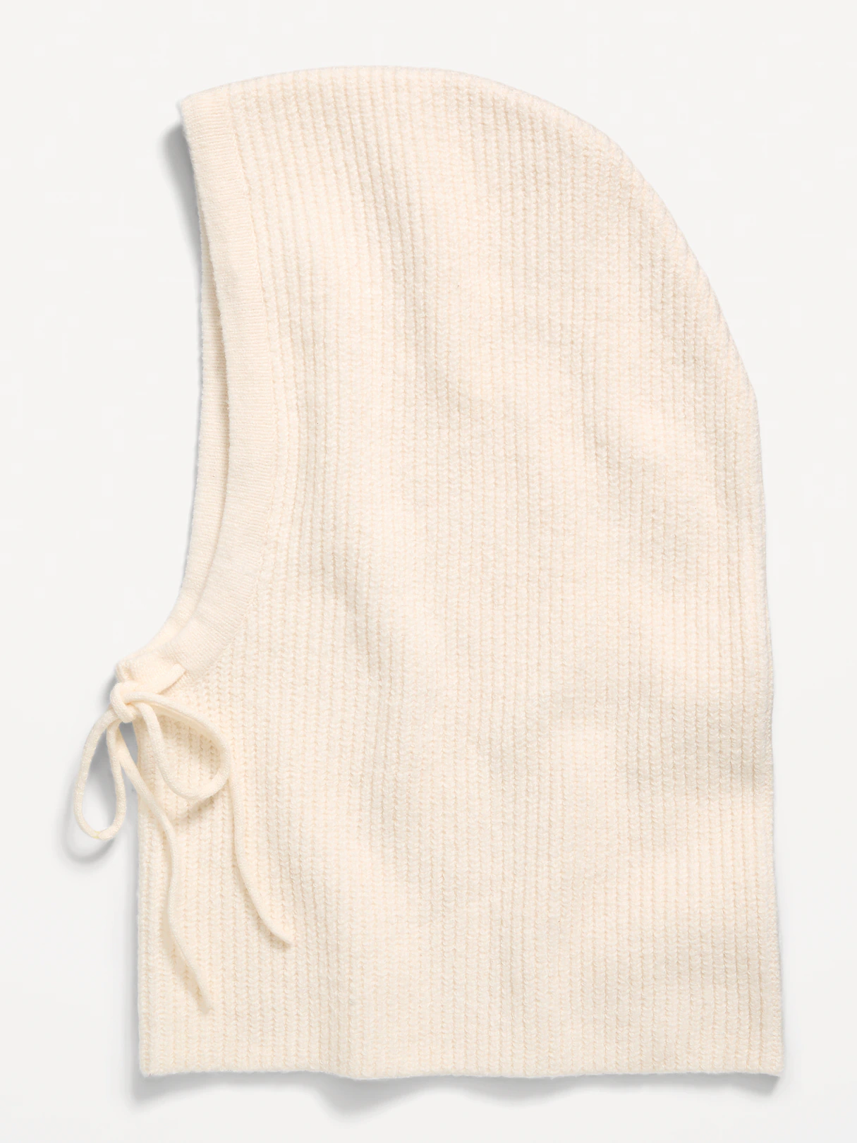 Rib-Knit Balaclava - Creme De La Creme