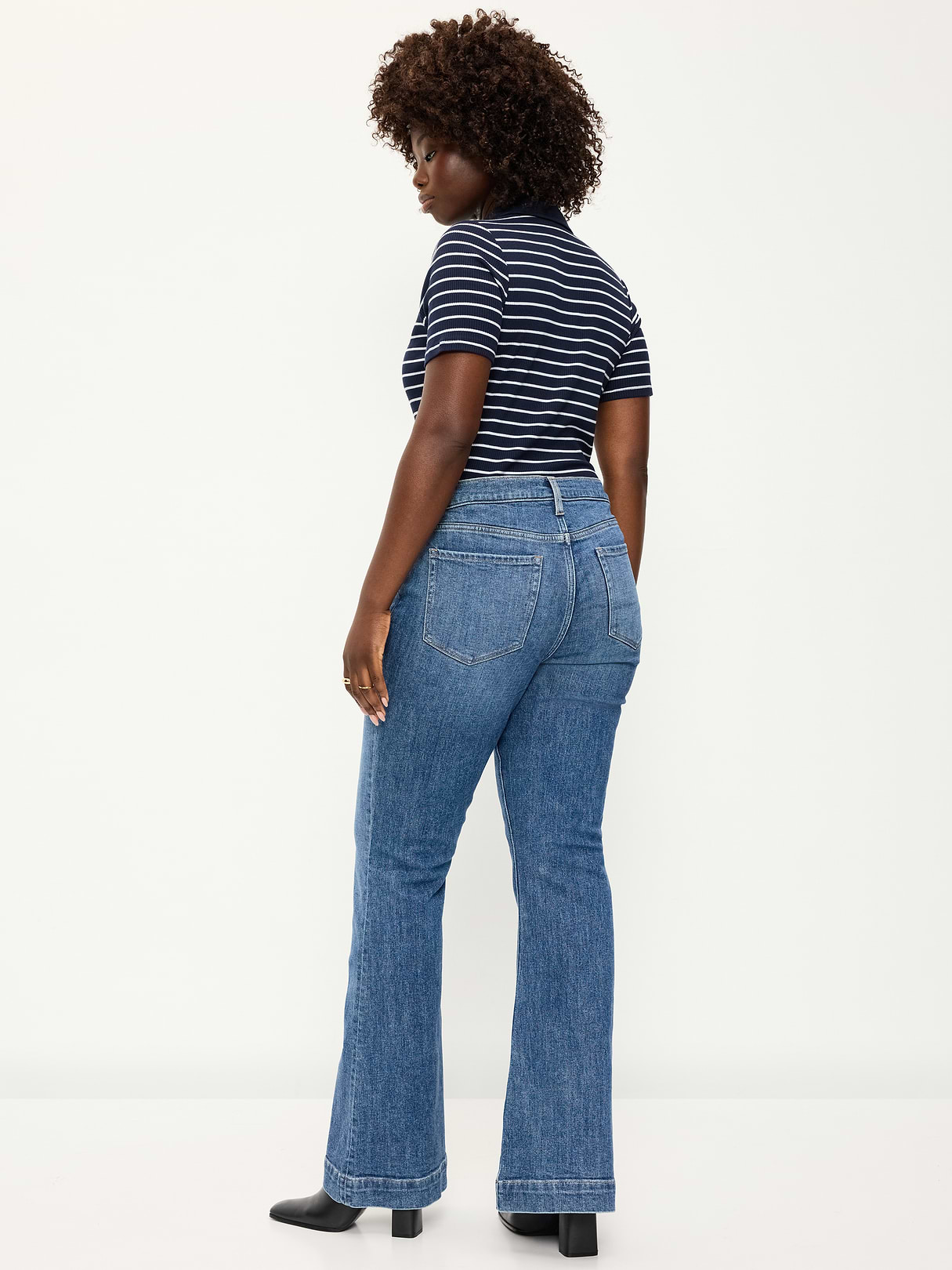 High-Waisted Flare Jeans - Clarice