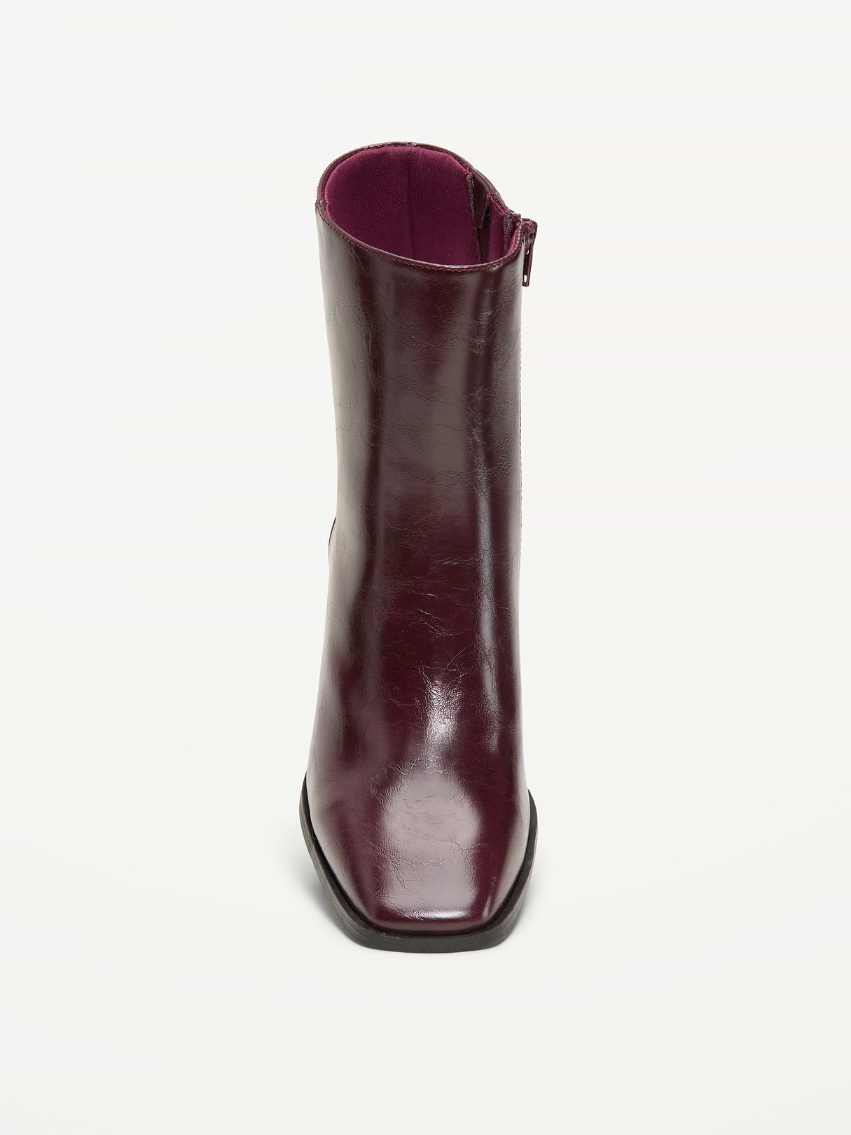 Square-Toe Block-Heel Boots for Women - Reddy Or Not
