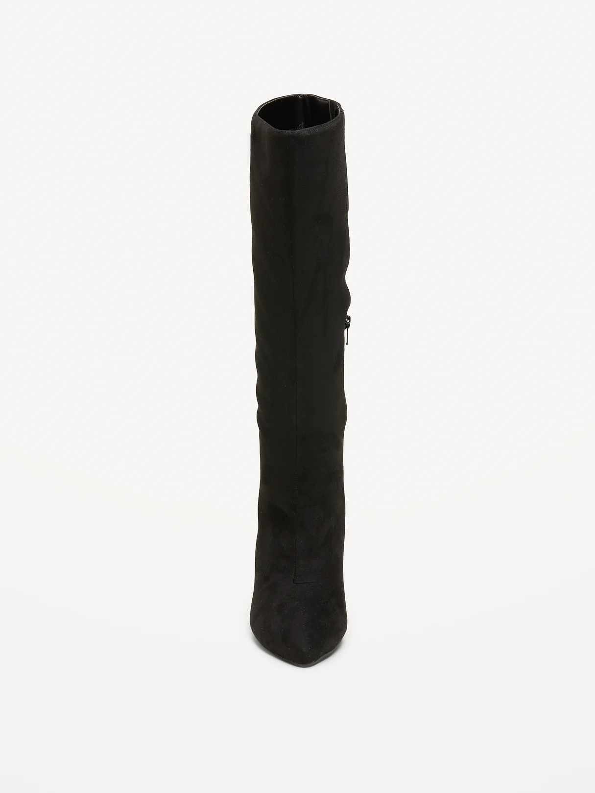 Tall Kitten-Heel Boots for Women - Black Jack