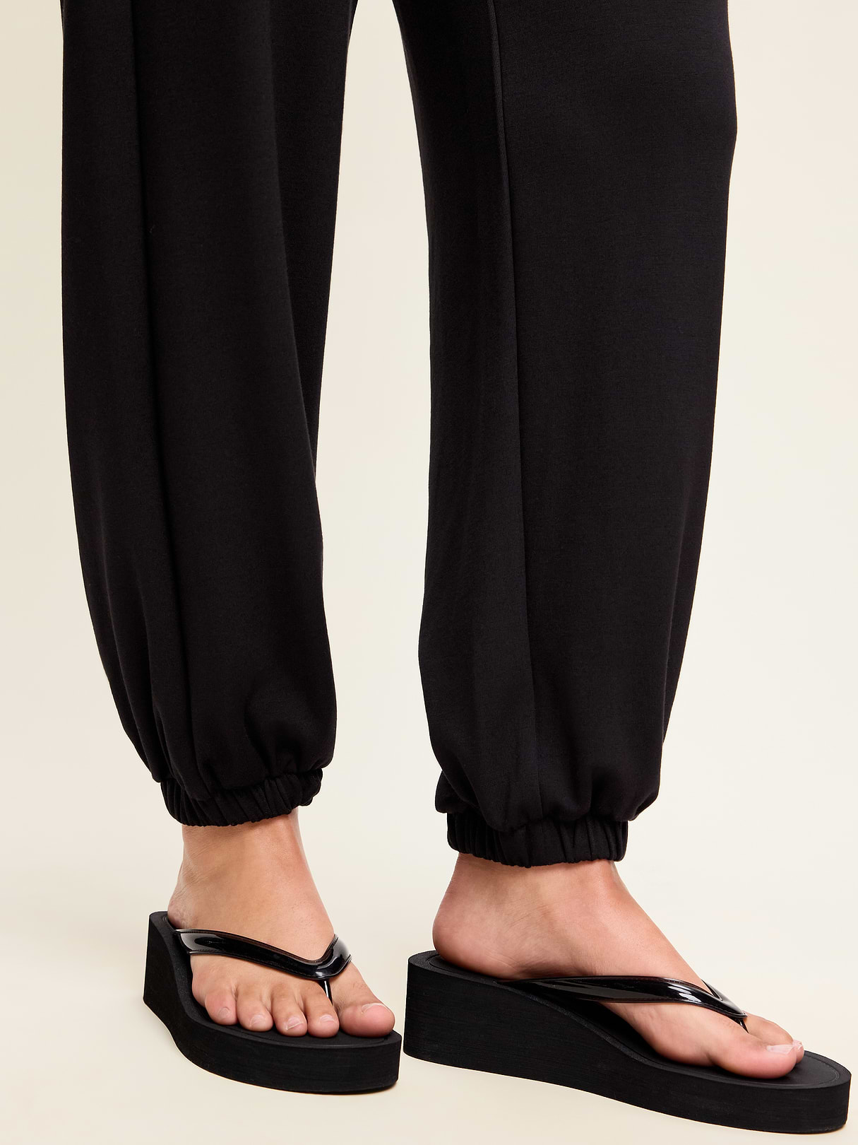 Oversized Bounce Lite Bubble Joggers - Black Jack