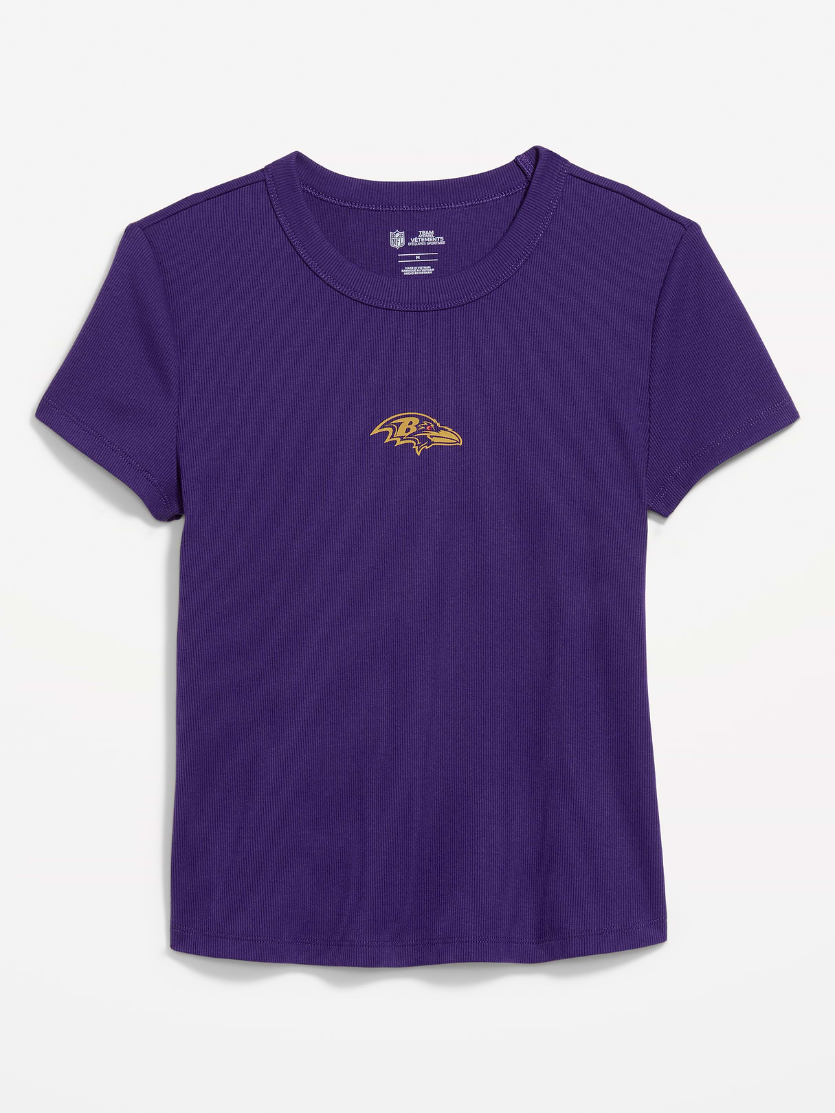 Buffalo Bills Snug Crop T-Shirt for Women - Baltimore Ravens
