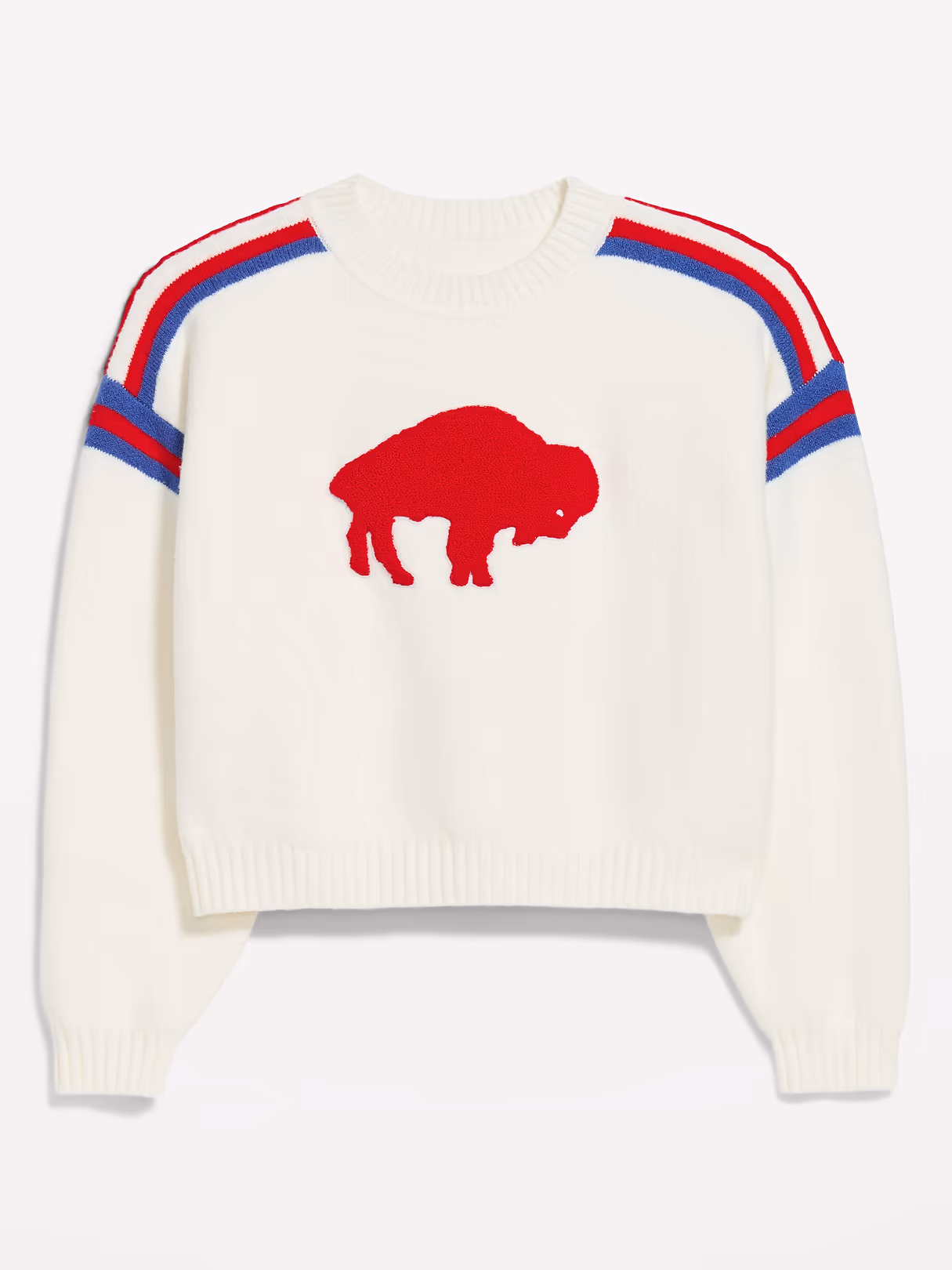 Buffalo Bills Cropped Sweater for Women - Buffalo Bills