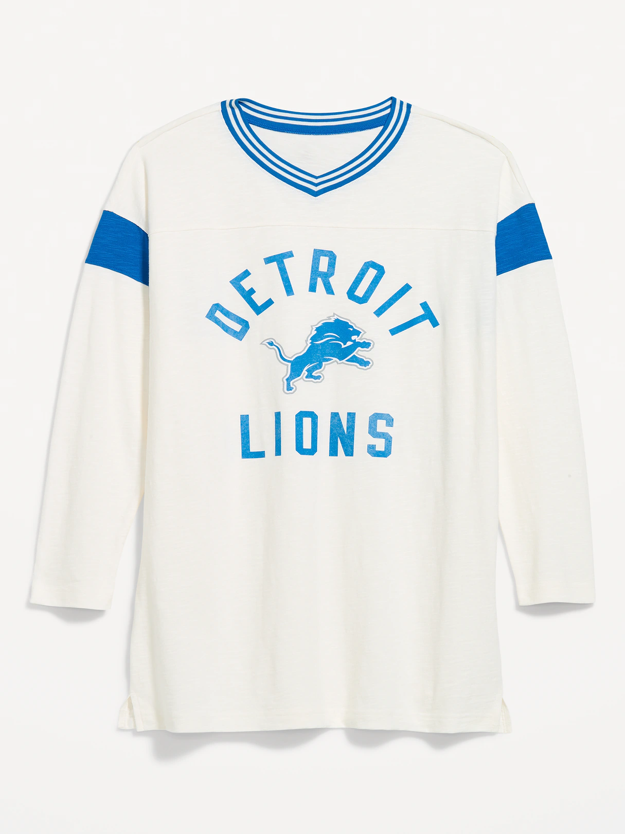 Buffalo Bills Oversized Mini Football Dress for Women - Detroit Lions