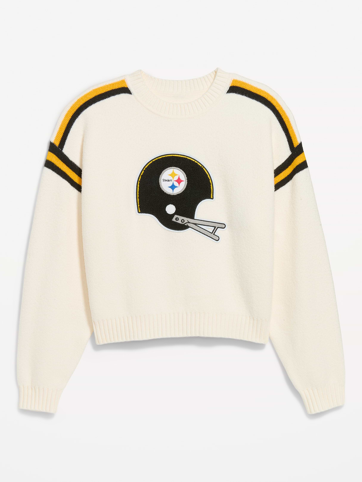 Buffalo Bills Cropped Sweater for Women - Pittsburgh Steelers