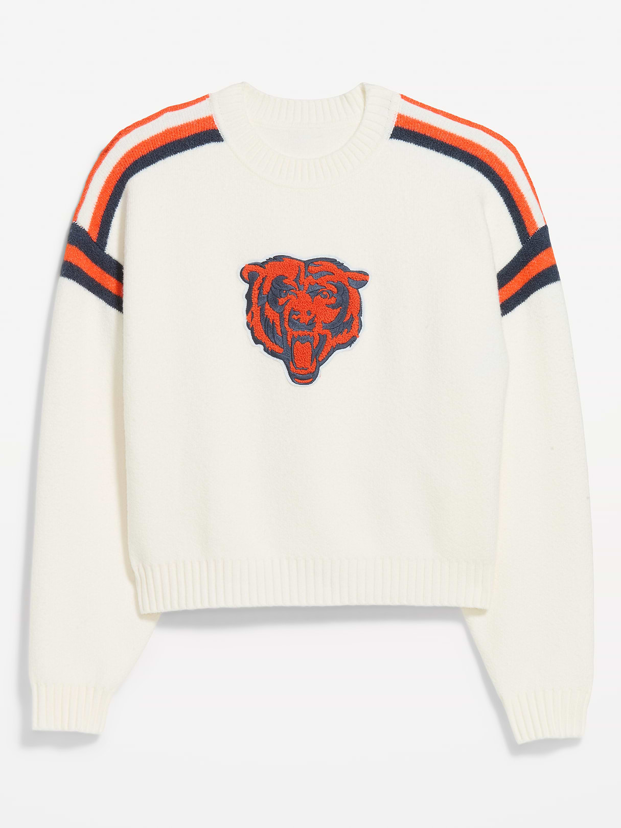 Buffalo Bills Cropped Sweater for Women - Chicago Bears
