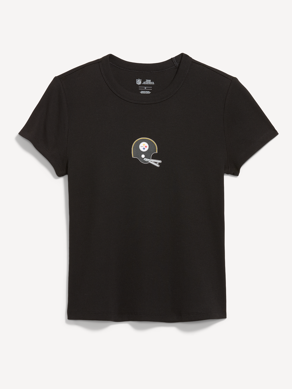 Buffalo Bills Snug Crop T-Shirt for Women - Pittsburgh Steelers