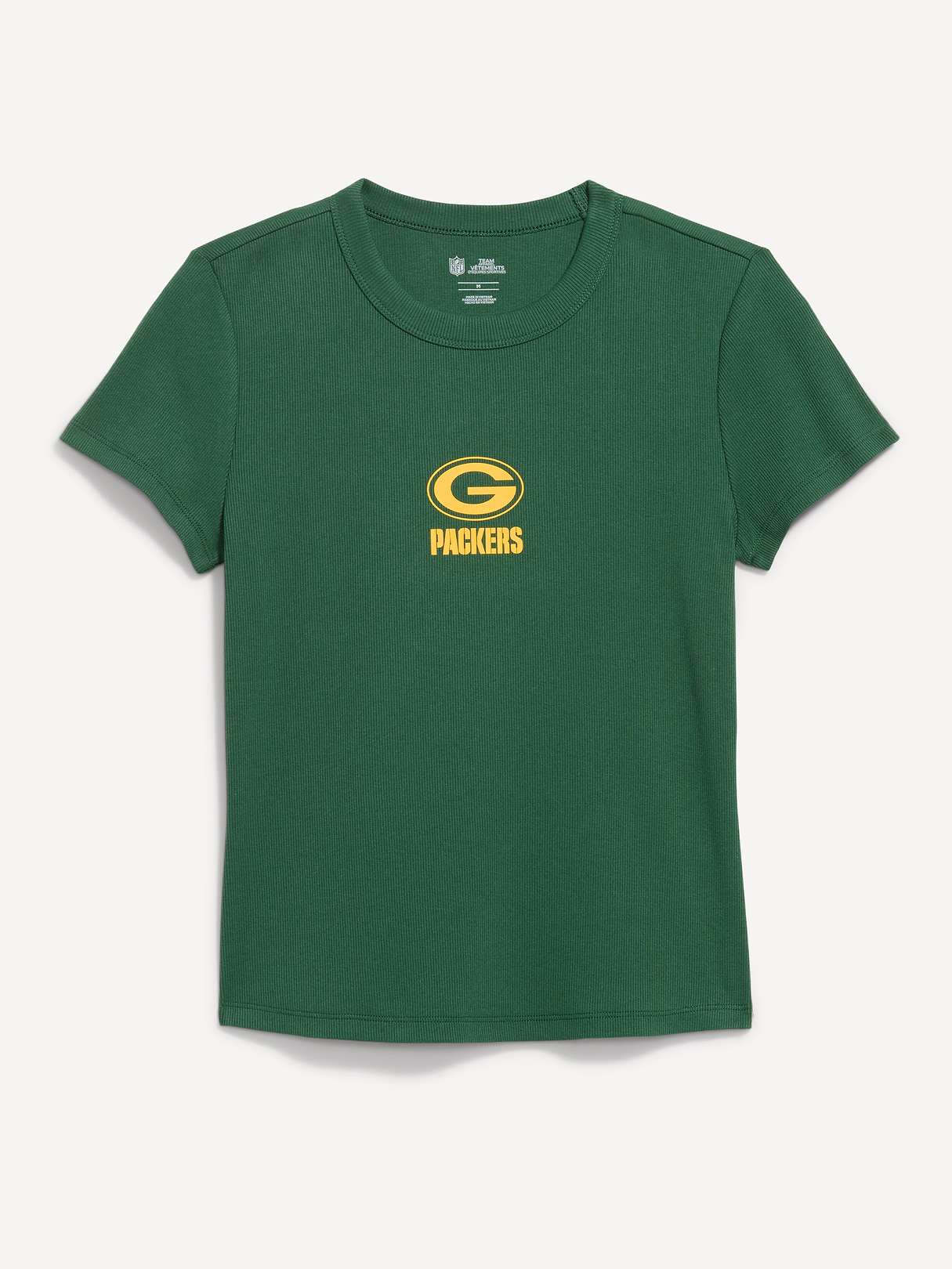 Buffalo Bills Snug Crop T-Shirt for Women - Green Bay Packers