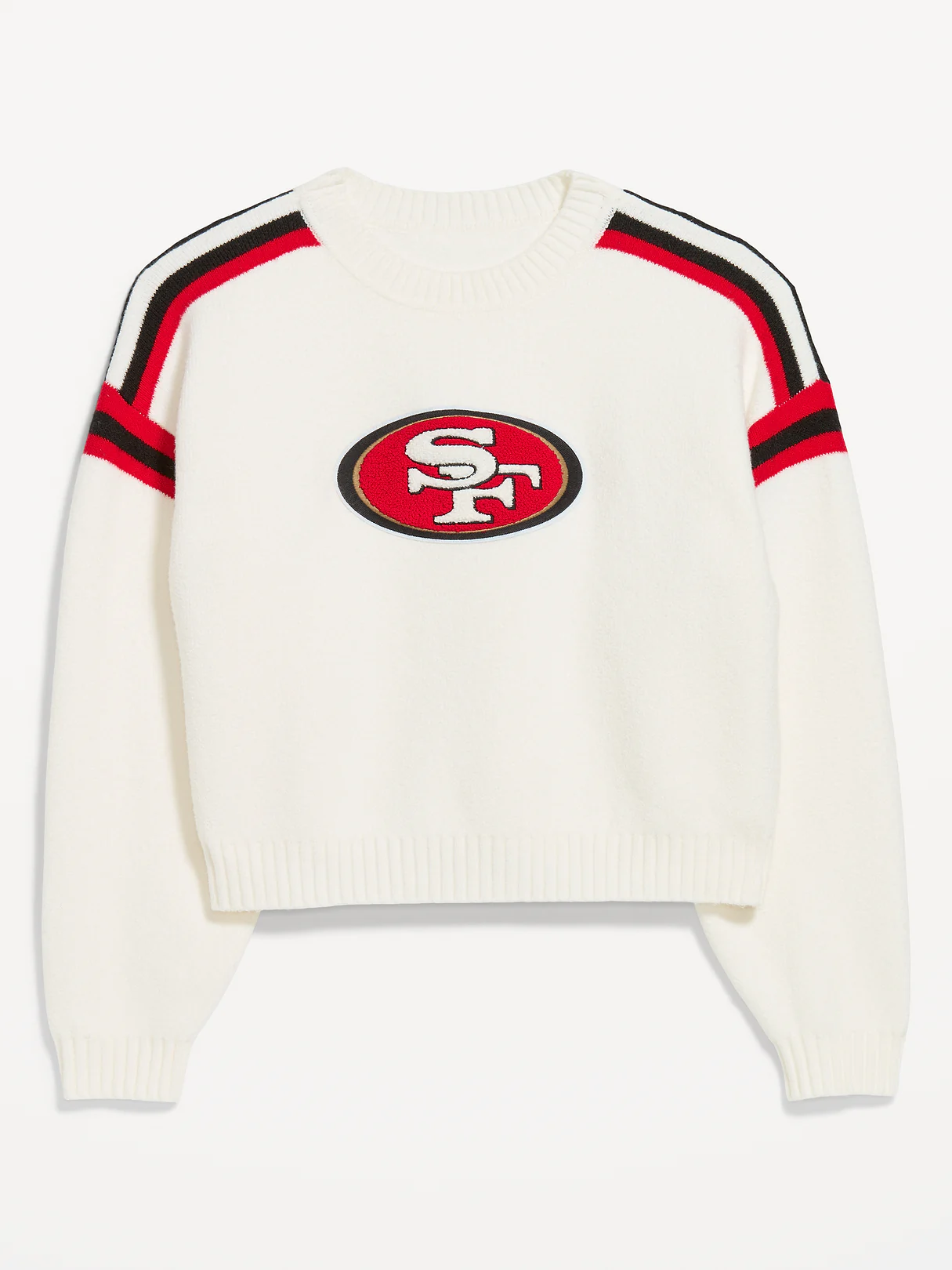 Buffalo Bills Cropped Sweater for Women - San Francisco 49ers