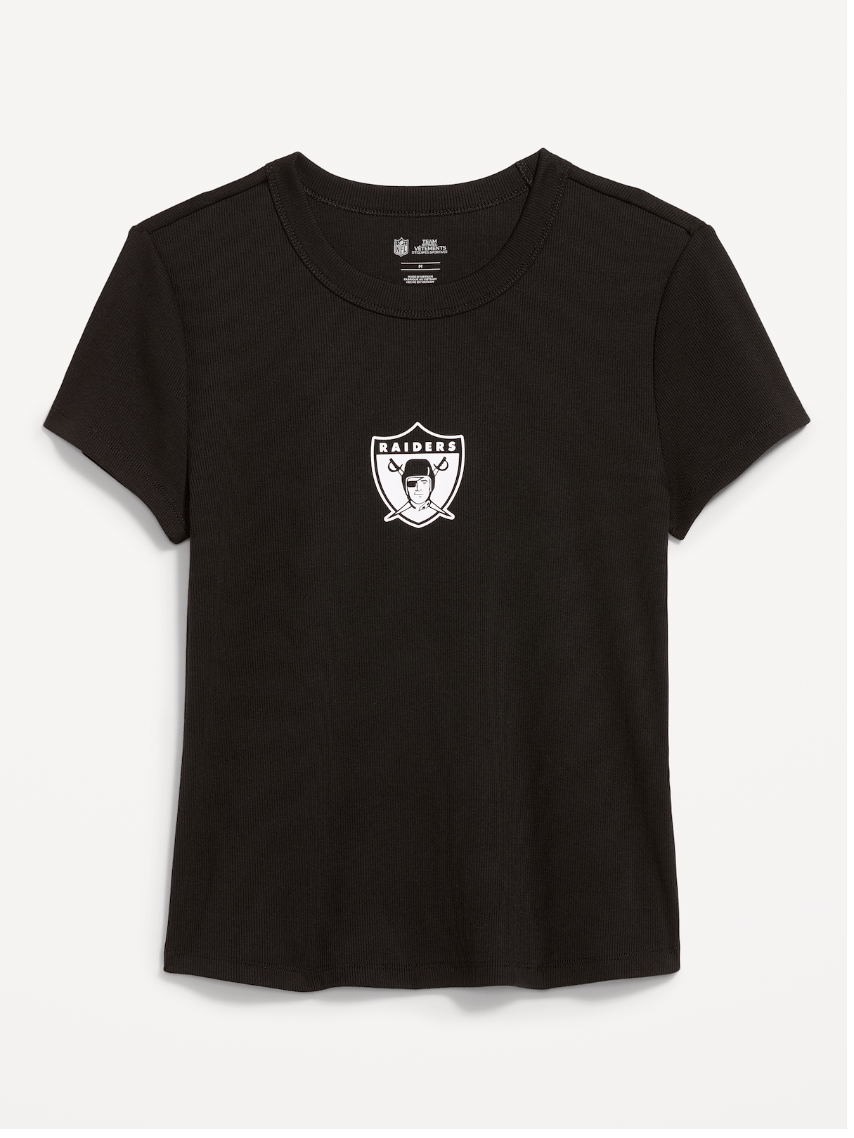 Buffalo Bills Snug Crop T-Shirt for Women - Las Vegas Raiders