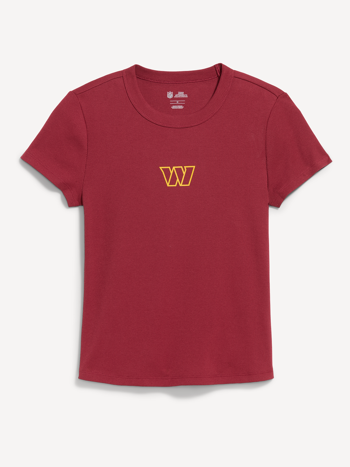 Buffalo Bills Snug Crop T-Shirt for Women - Washington Commanders