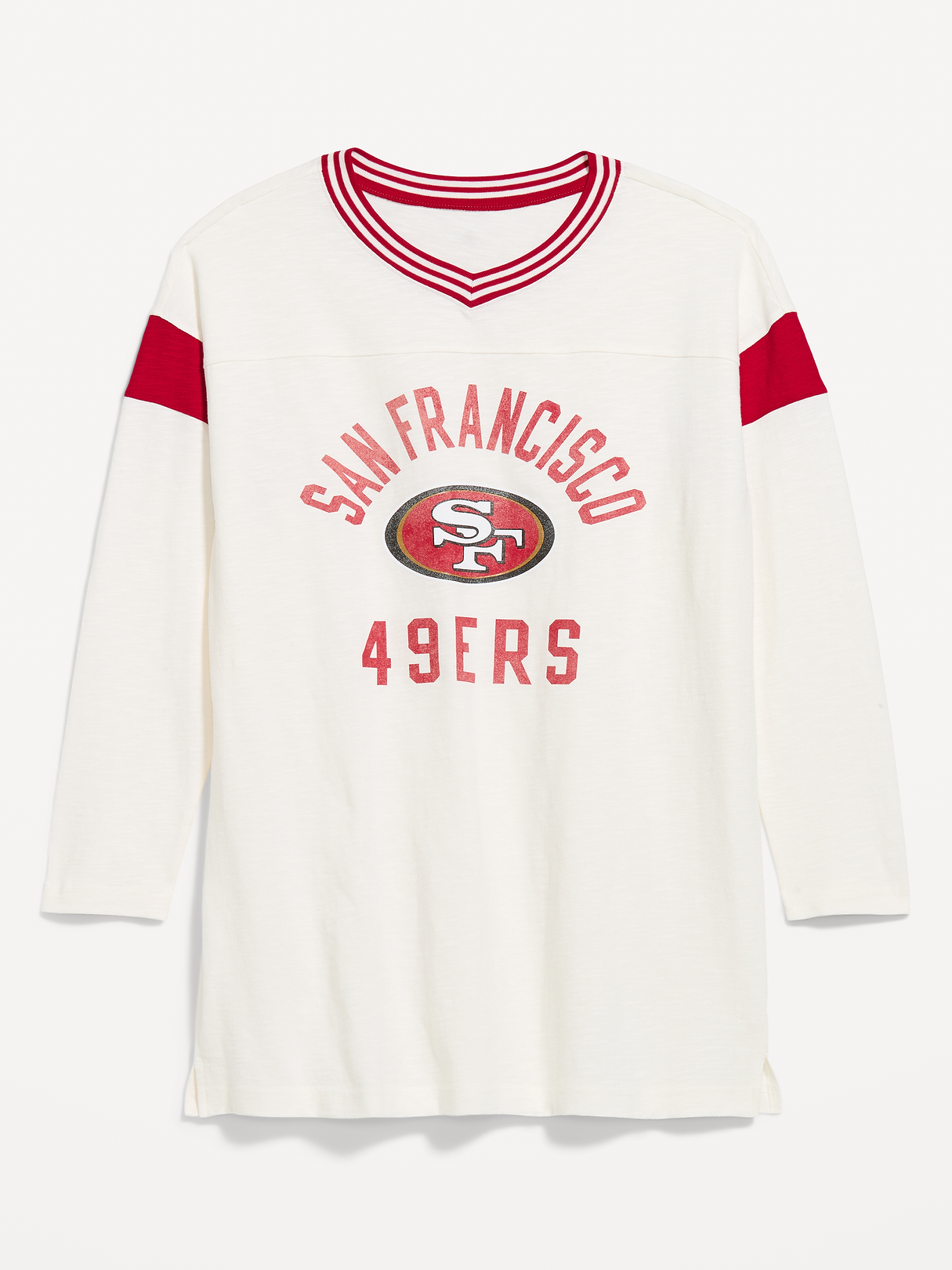 Buffalo Bills Oversized Mini Football Dress for Women - San Francisco 49ers