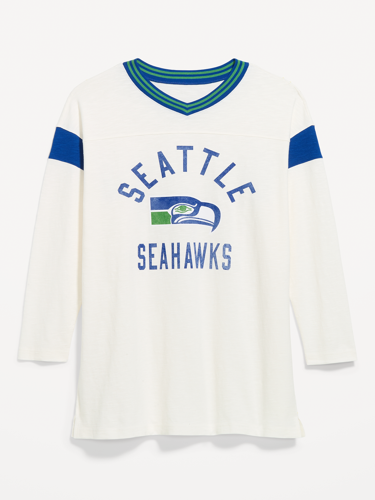Buffalo Bills Oversized Mini Football Dress for Women - Seattle Seahawks