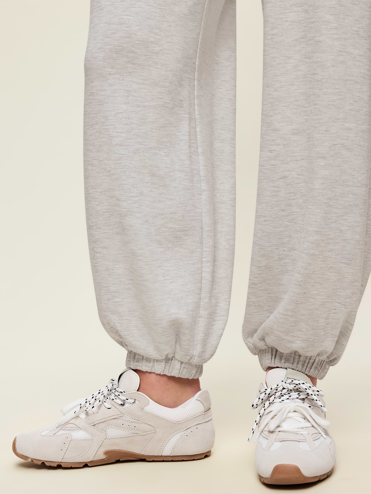Oversized Bounce Lite Bubble Joggers - Light Gray Heather
