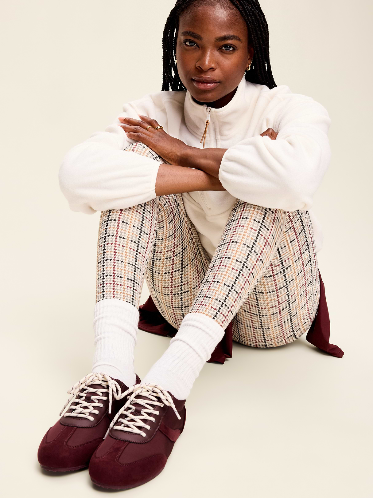 Ruched Lace-Up Sneakers for Women - Grand Canyon