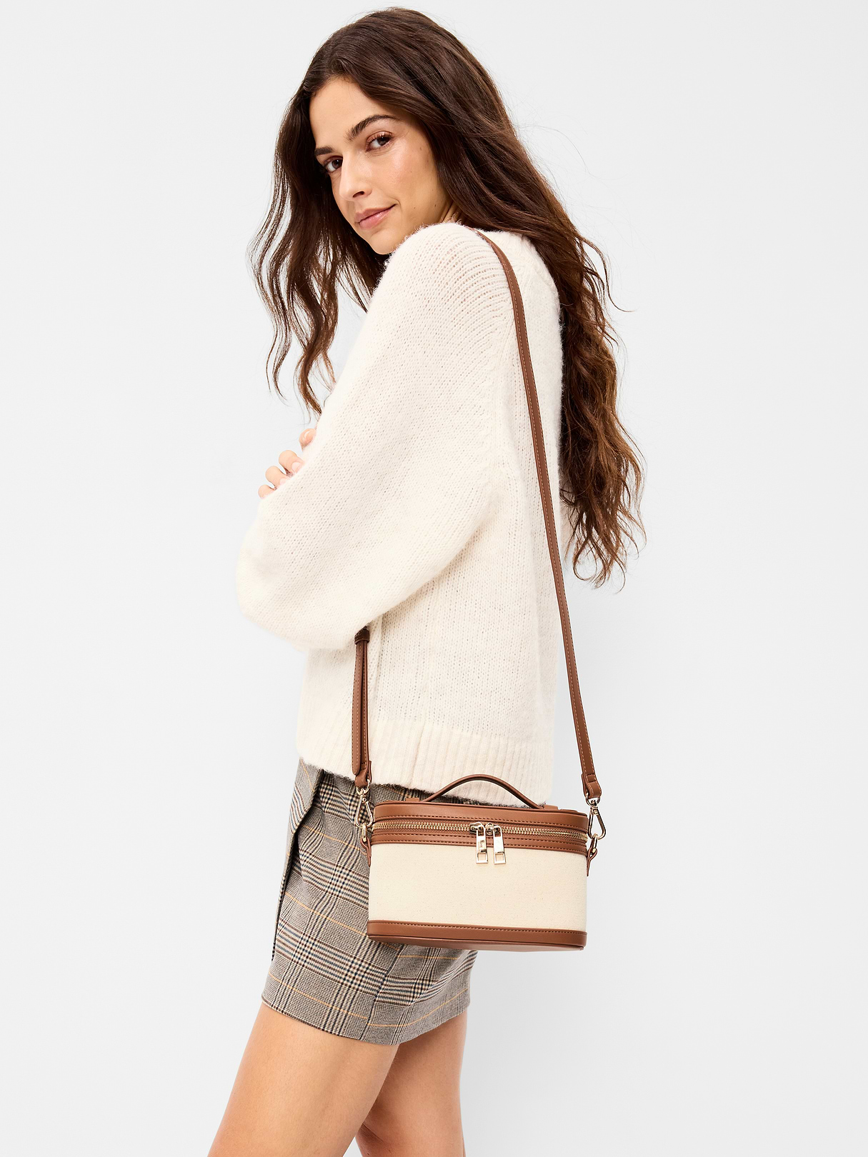 Convertible Top-Handle Bag - Canvas