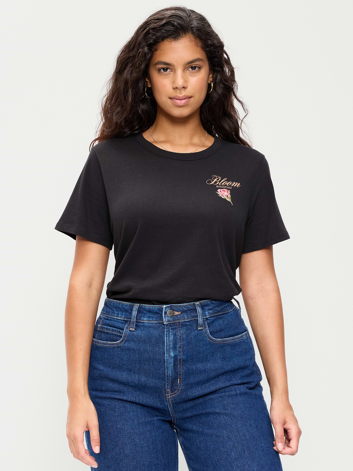 EveryWear Crew-Neck Graphic T-Shirt - Panther