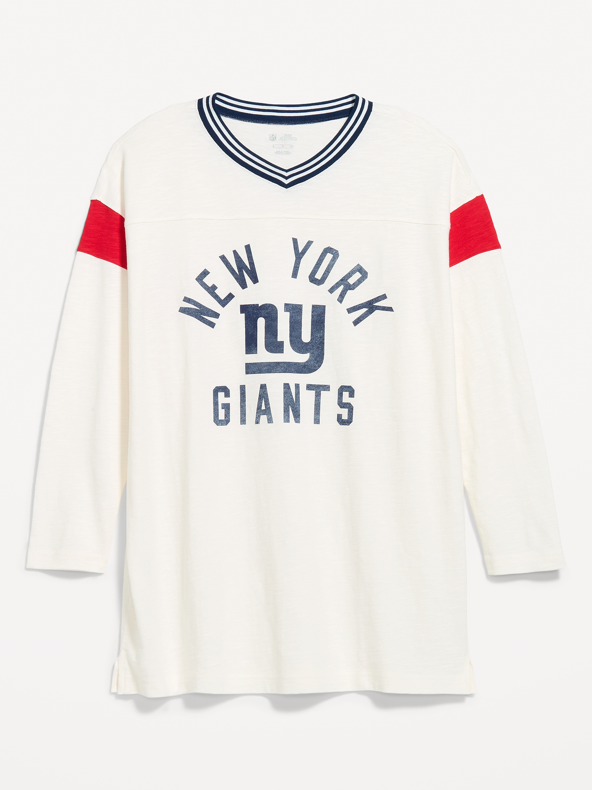 Buffalo Bills Oversized Mini Football Dress for Women - New York Giants