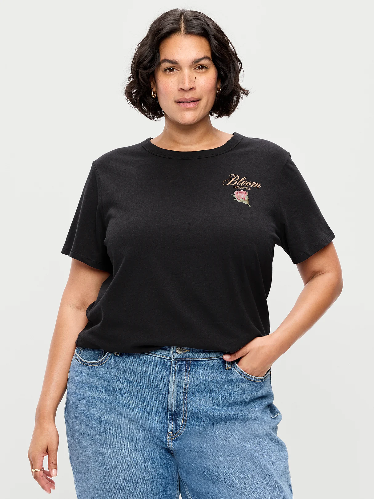 EveryWear Crew-Neck Graphic T-Shirt - Panther