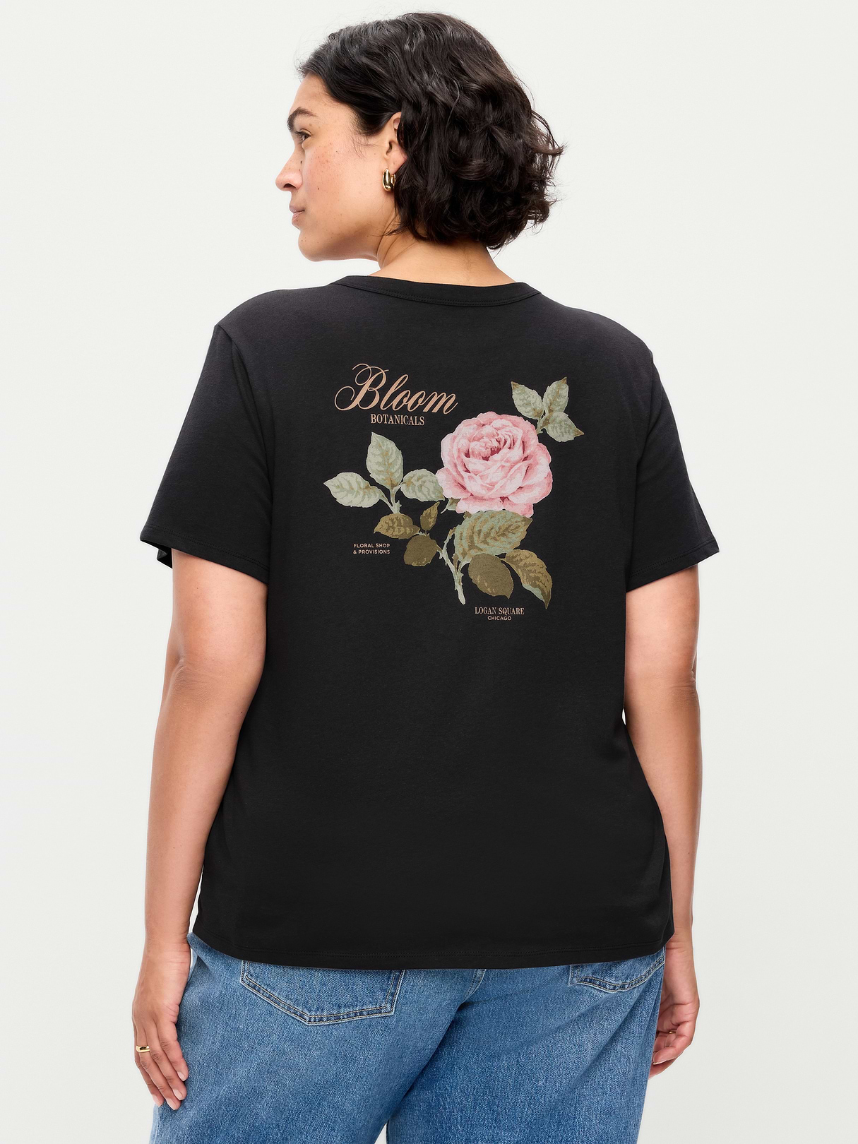 EveryWear Crew-Neck Graphic T-Shirt - Panther
