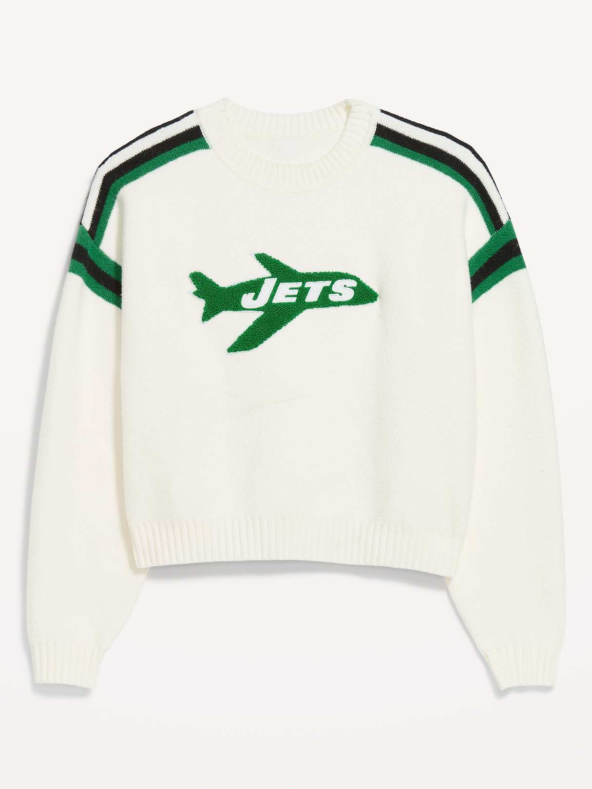 Buffalo Bills Cropped Sweater for Women - New York Jets