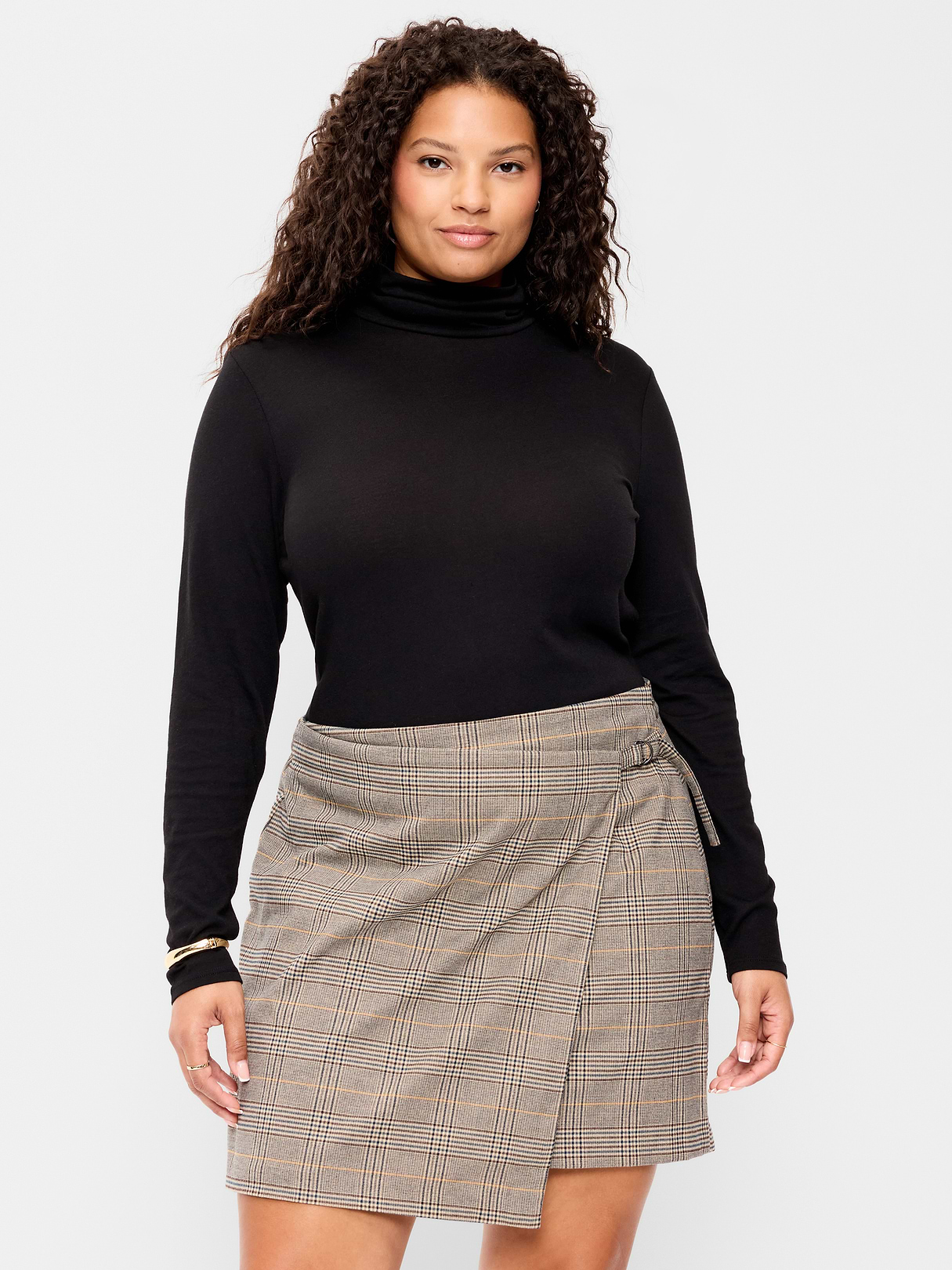 Slim-Fit Turtleneck - Black Jack