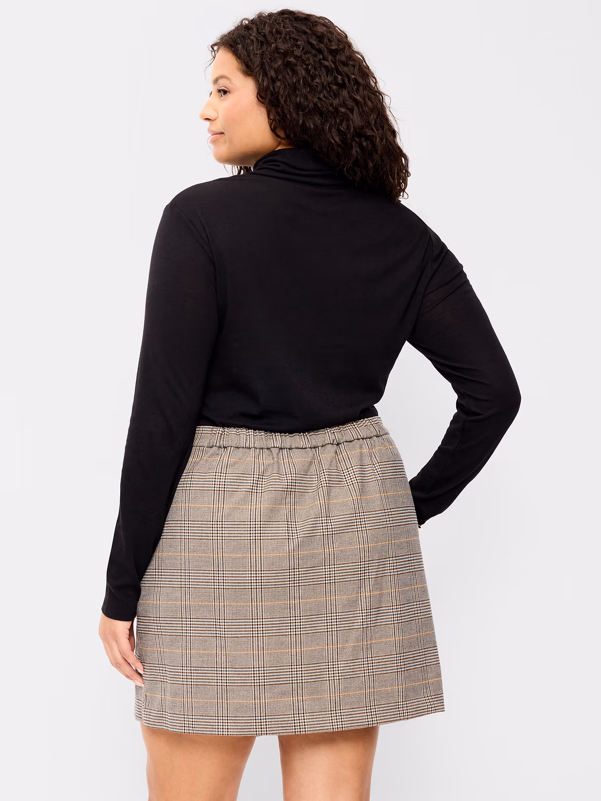 Slim-Fit Turtleneck - Black Jack