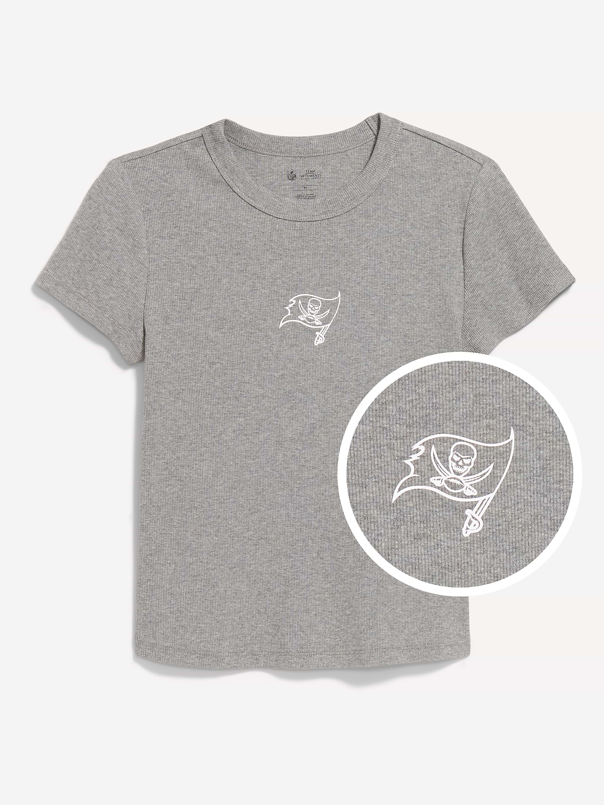 Buffalo Bills Snug Crop T-Shirt for Women - Tampa Bay Buccaneers